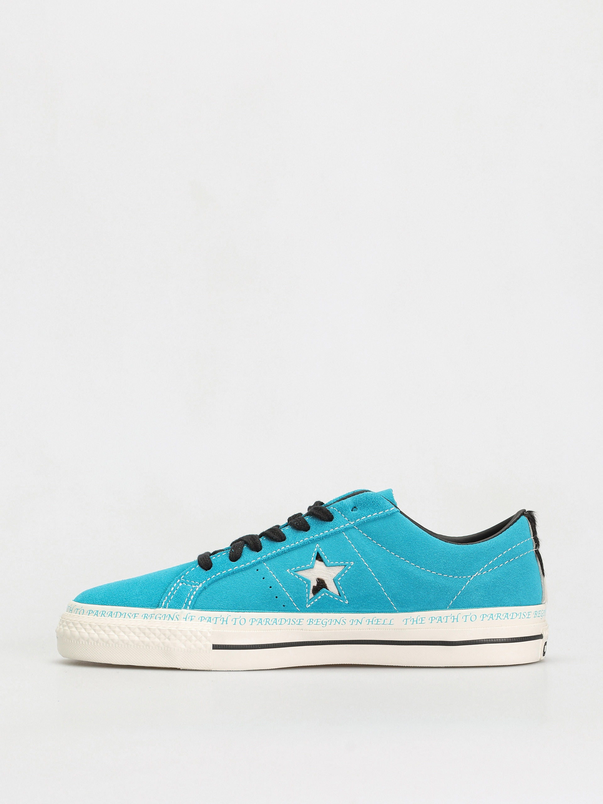 Converse One Star Pro Ox Cipők (rapid teal/black/egret)
