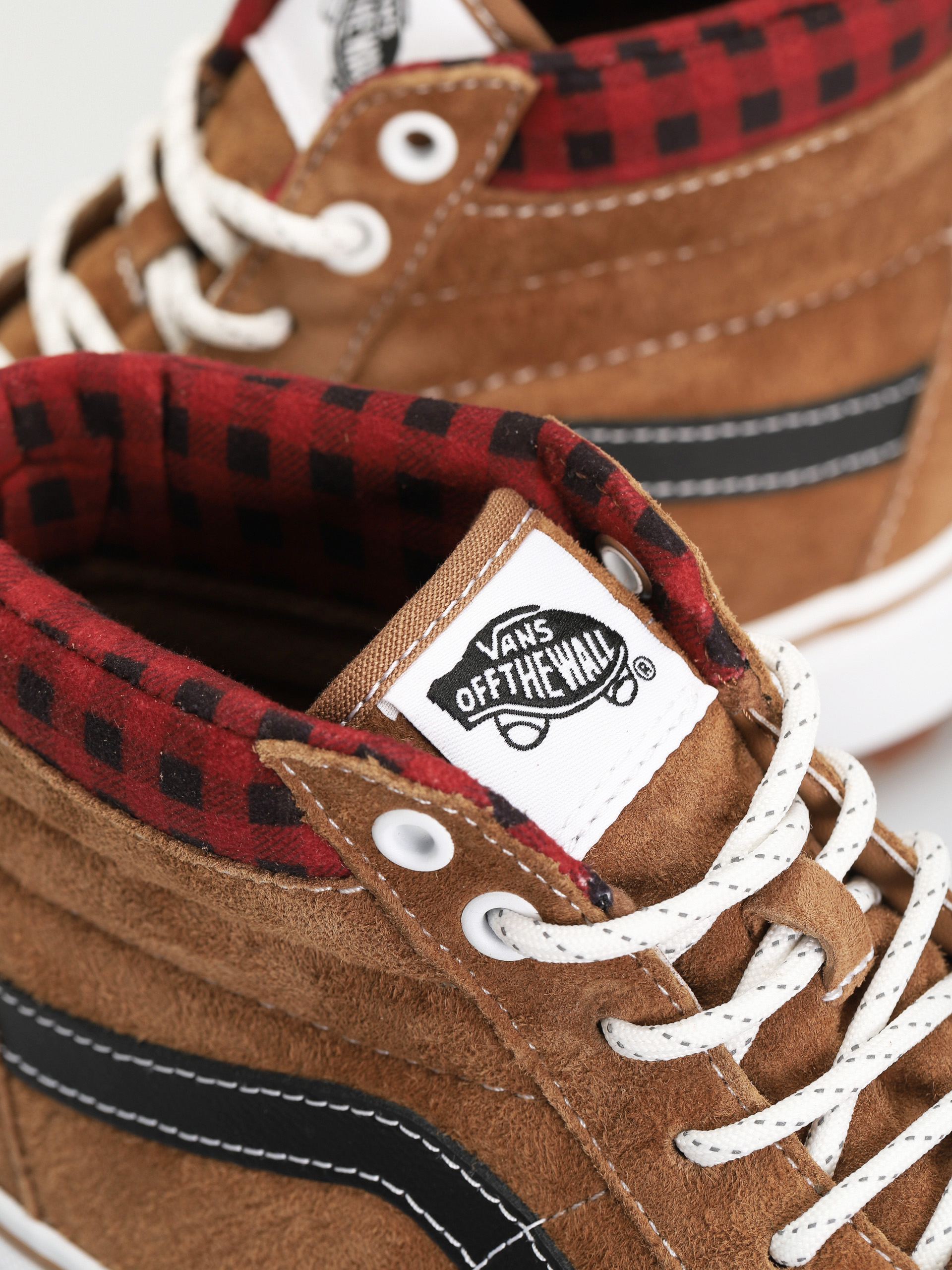 Vans Sk8 Hi MTE 1 Cipők (plaid brown/black)