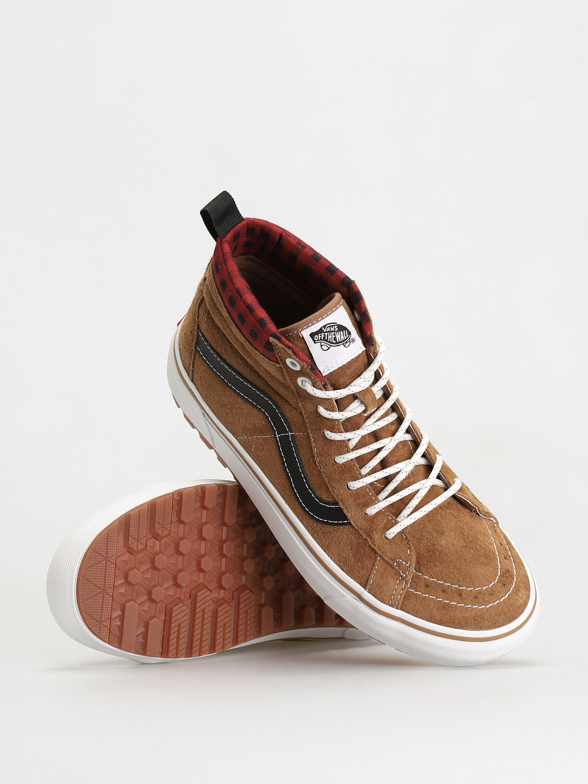 Vans Sk8 Hi MTE 1 Cipők (plaid brown/black)