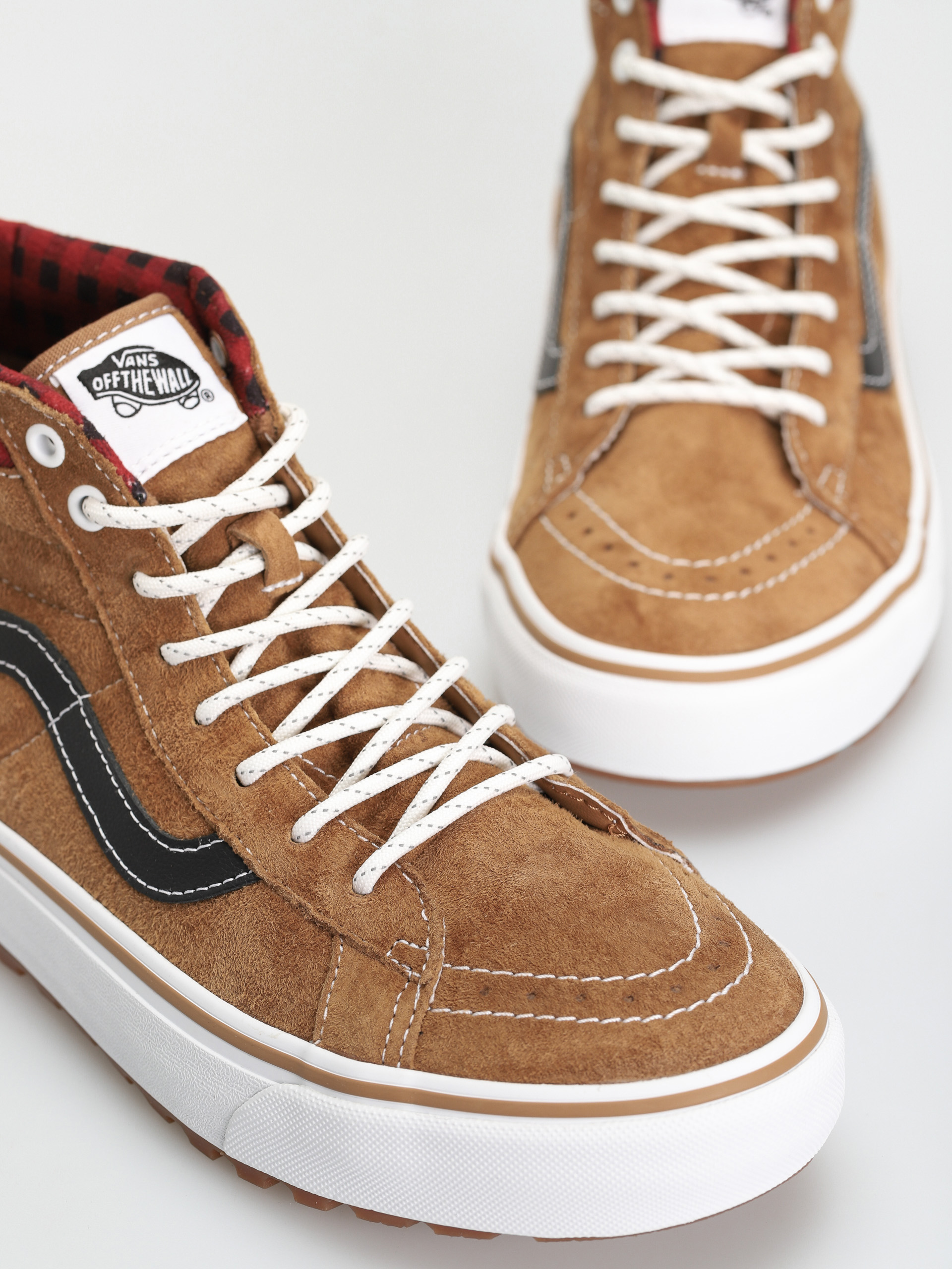 Vans Sk8 Hi MTE 1 Cipők (plaid brown/black)