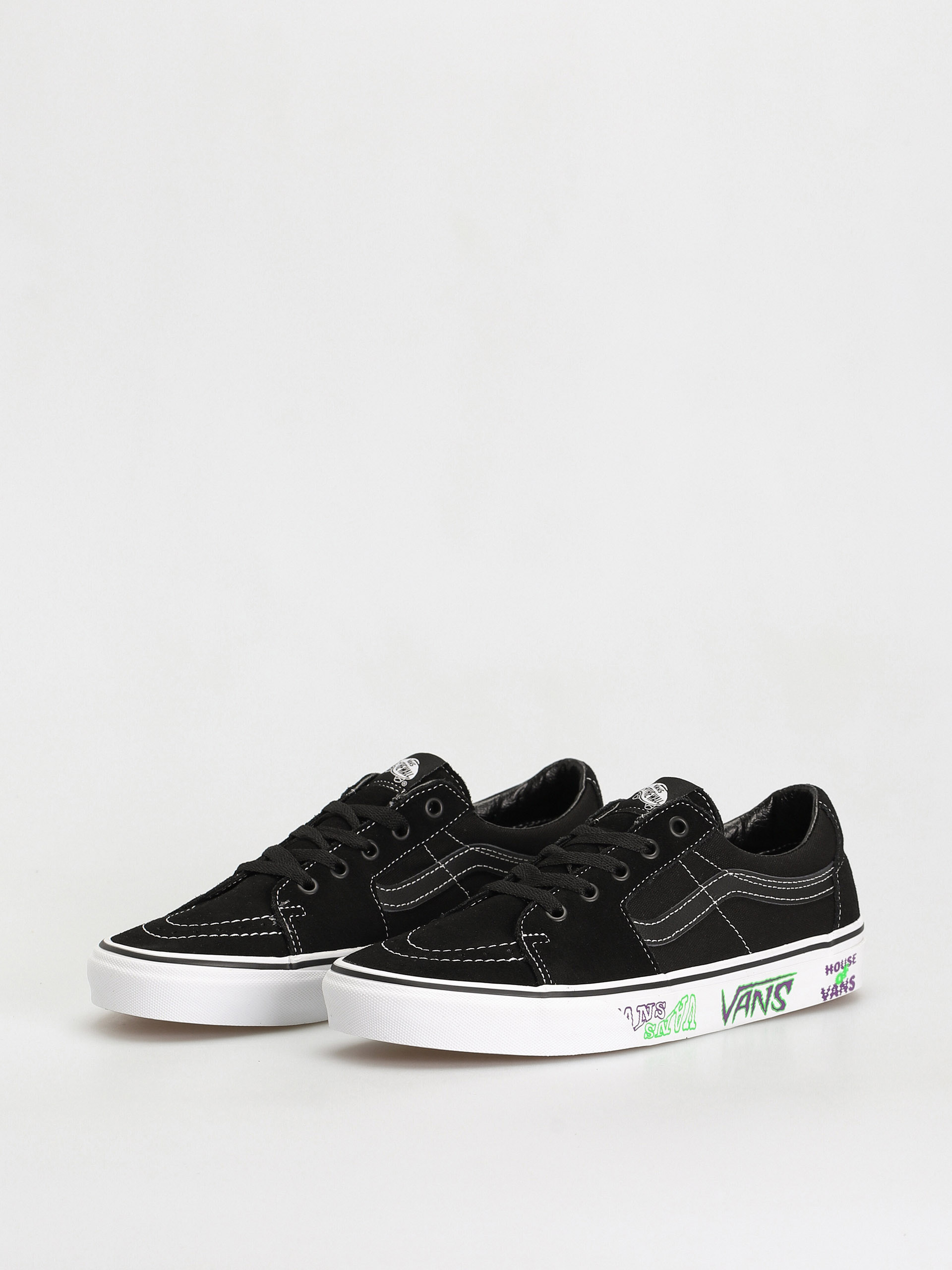 Vans Sk8 Low Cipők (live at hov black/white)