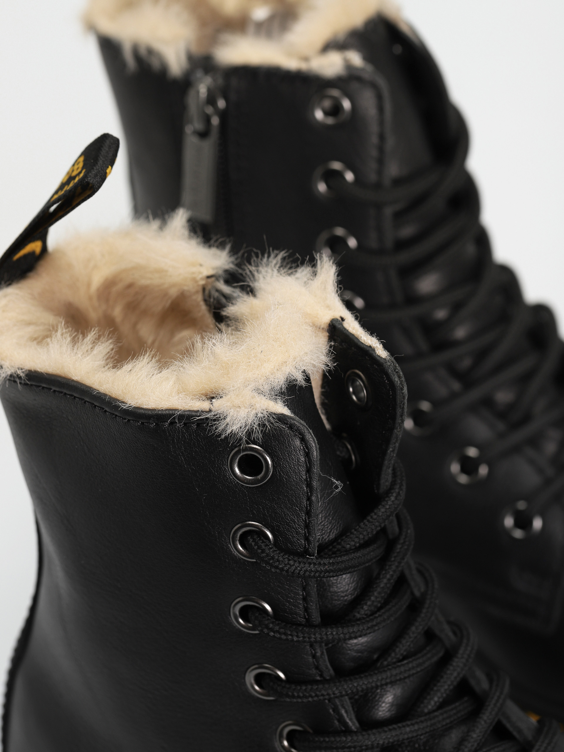 Dr. Martens Jadon FL Cipők Wmn (black pisa natural em toby 900g)