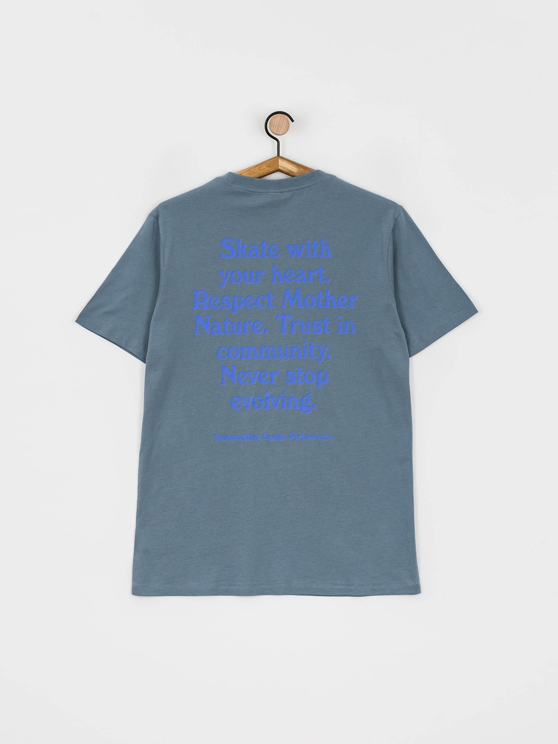 Cariuma Skate with your Heart Póló (mirage blue)