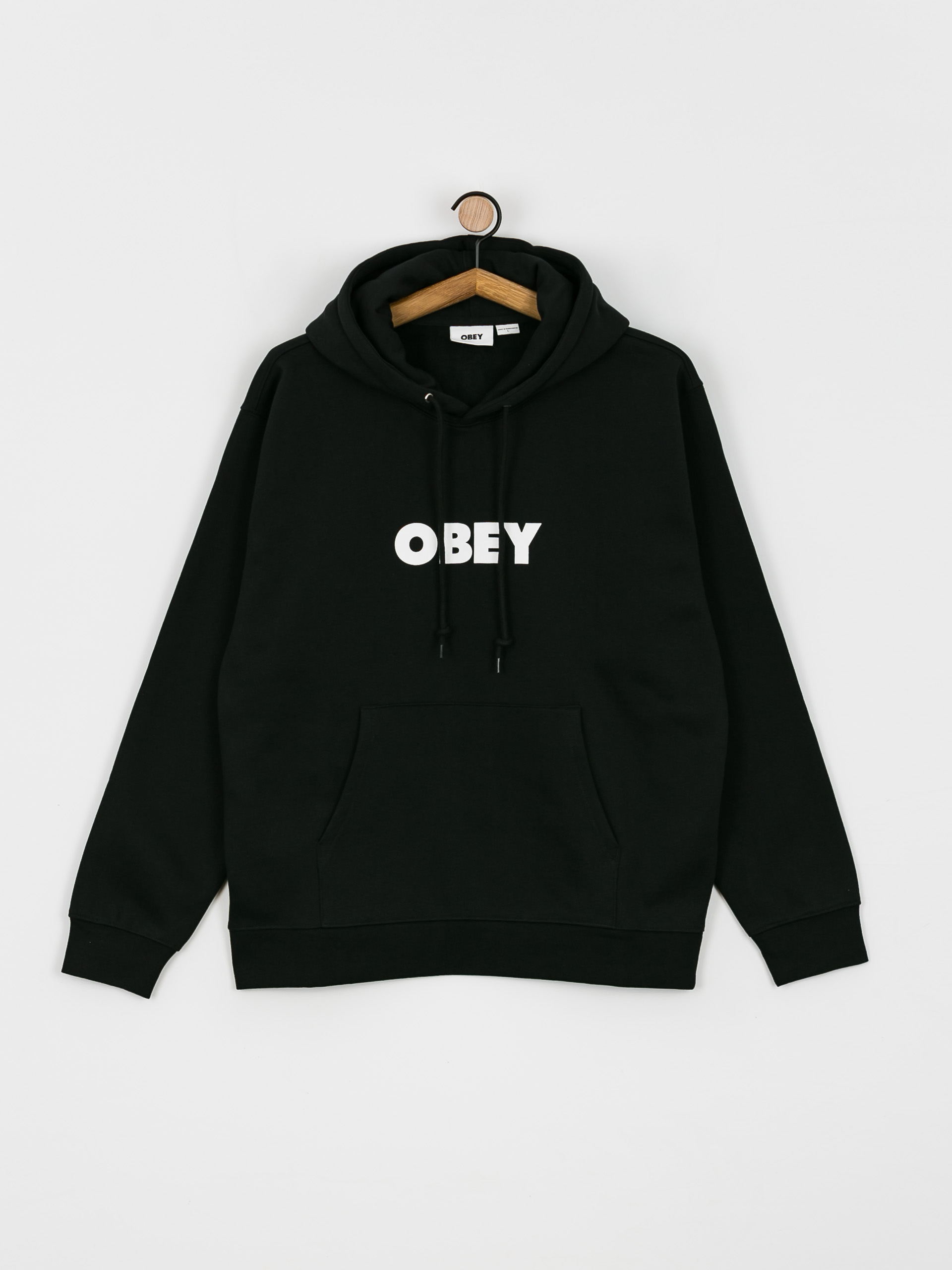 OBEY Bold HD Kapucnis pulóver (black)
