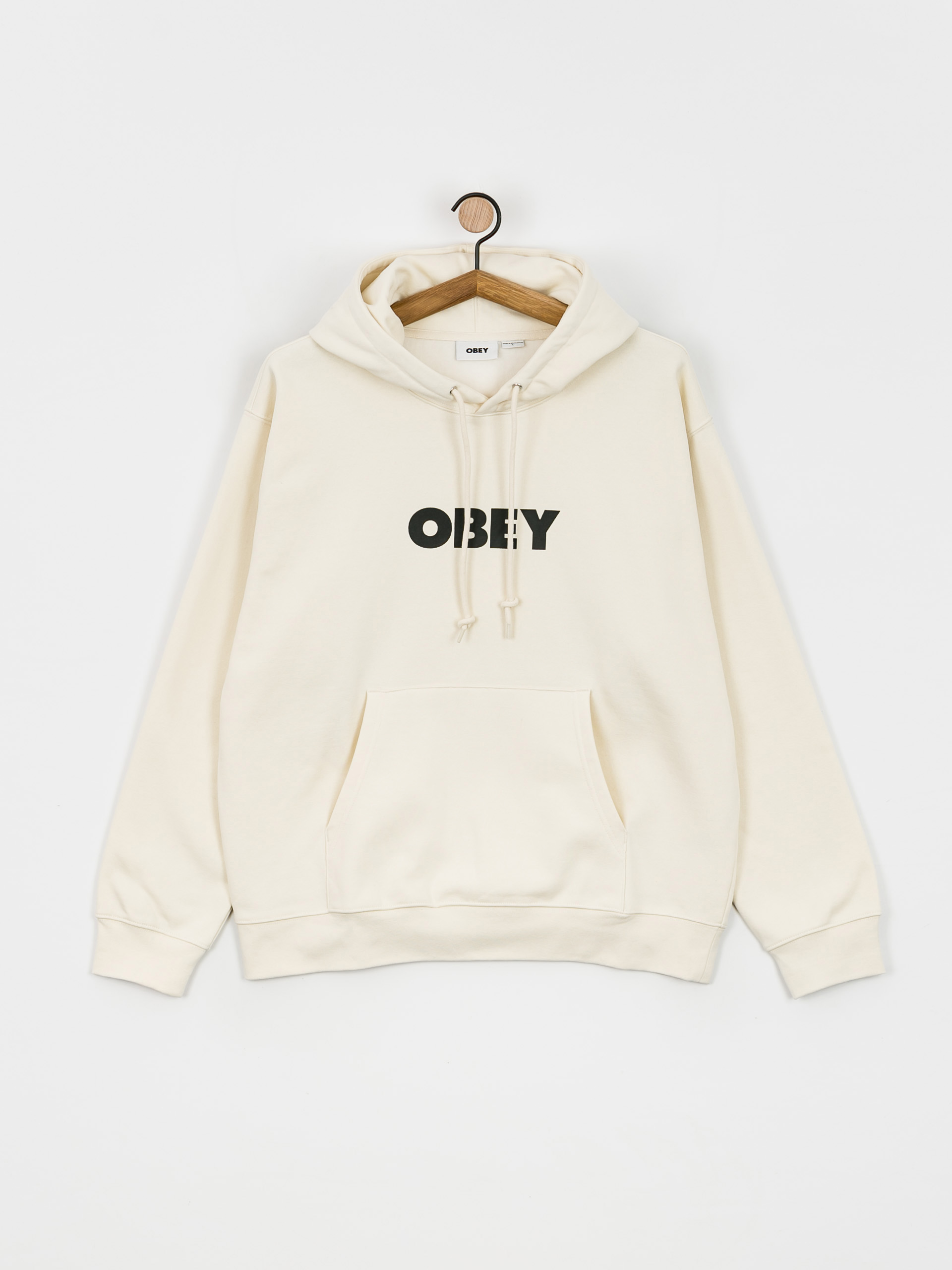OBEY Bold HD Kapucnis pulóver (unbleached)