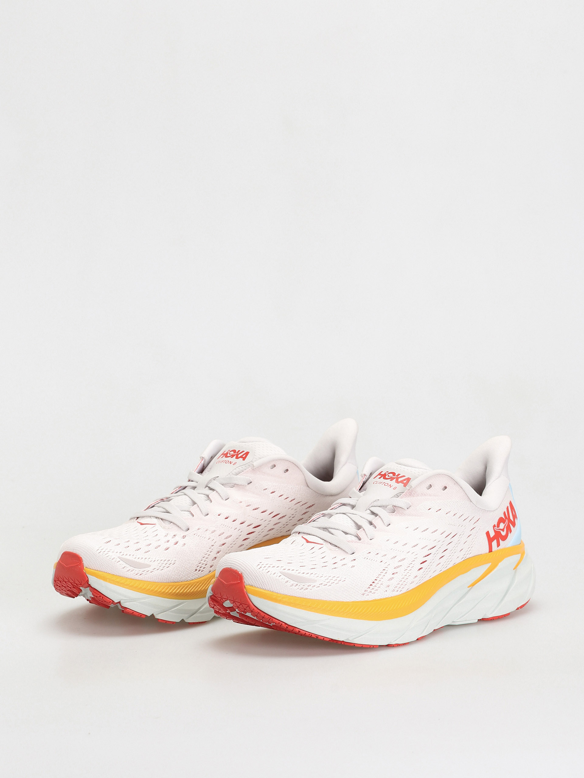 Hoka One One Clifton 8 Cipők (nimbus cloud/blanc de blanc)