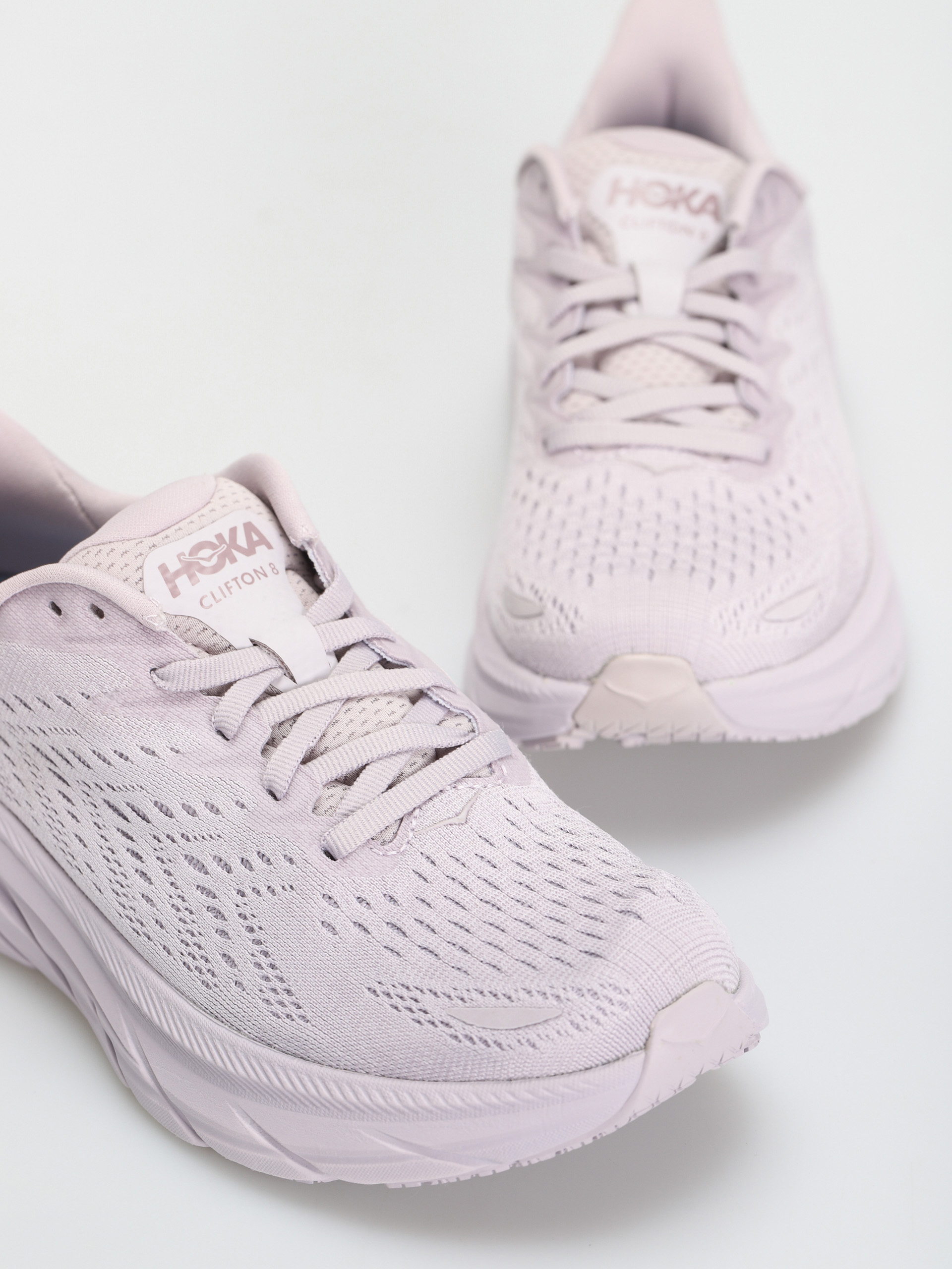 Hoka One One Clifton 8 Cipők Wmn (lilac marble/elderberry)