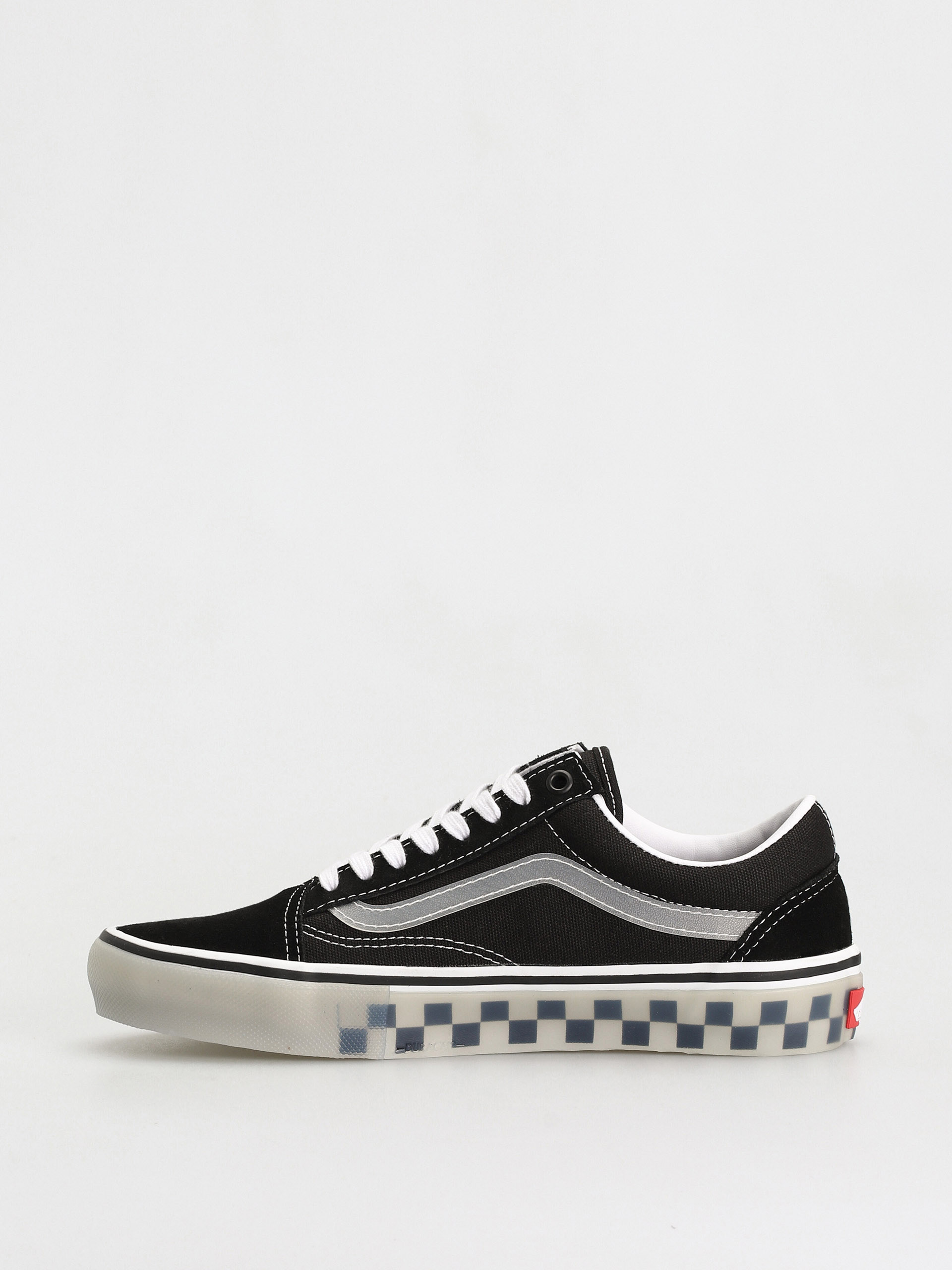 Vans Skate Old Skool Cipők (translucent rubber black/clear)