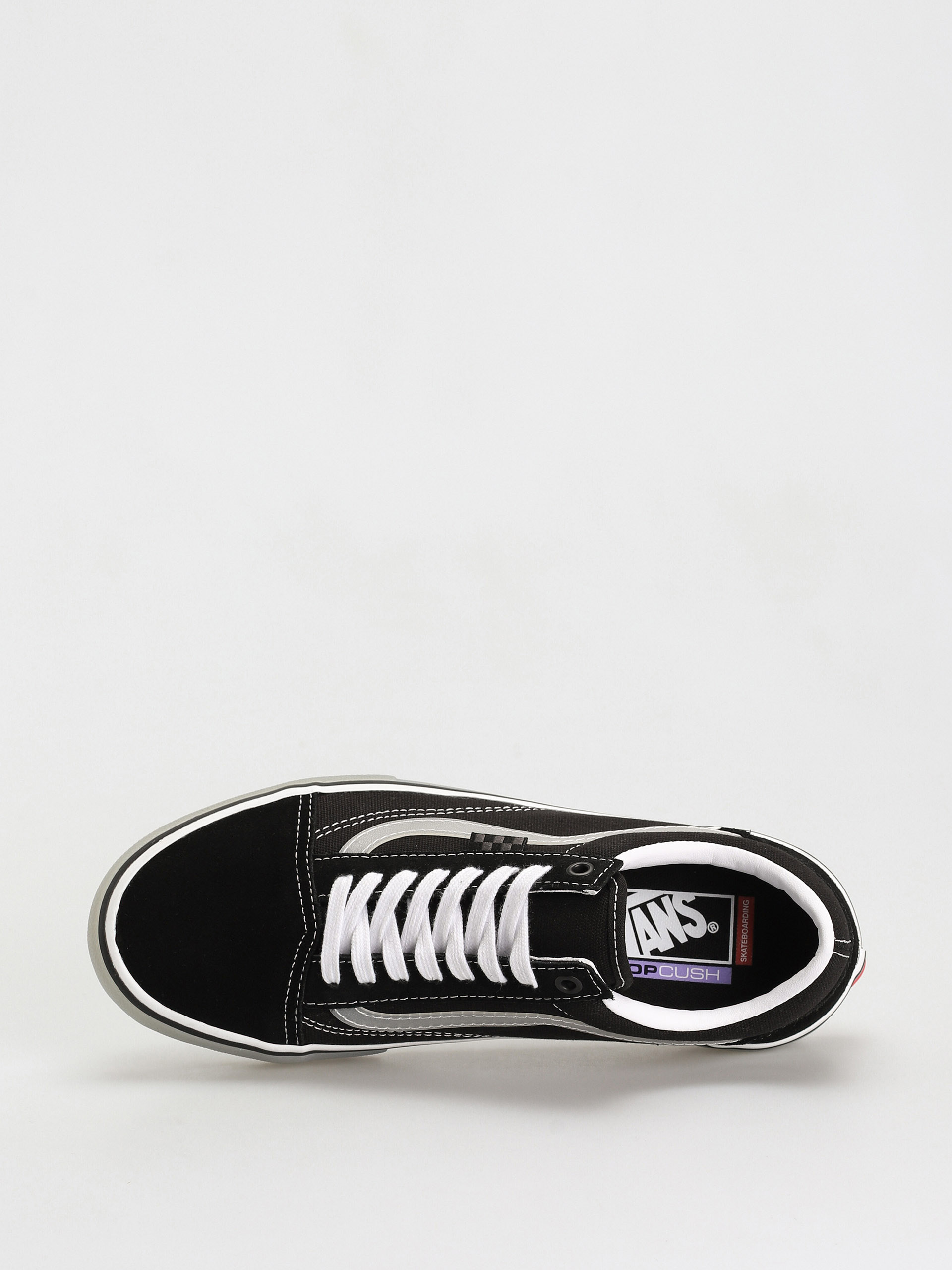 Vans Skate Old Skool Cipők (translucent rubber black/clear)