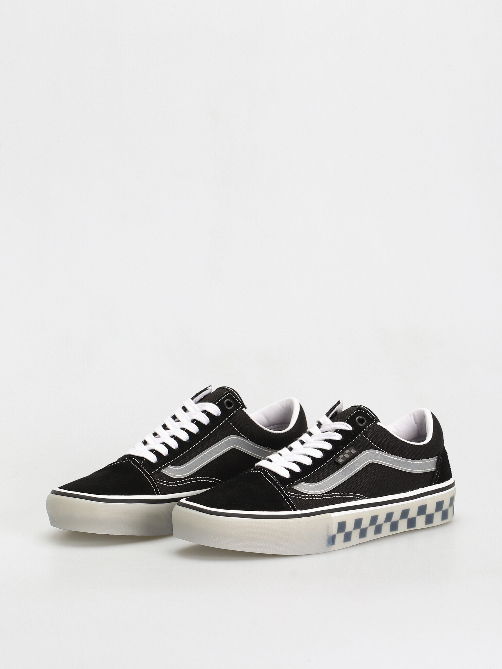 Vans Skate Old Skool Cipők (translucent rubber black/clear)