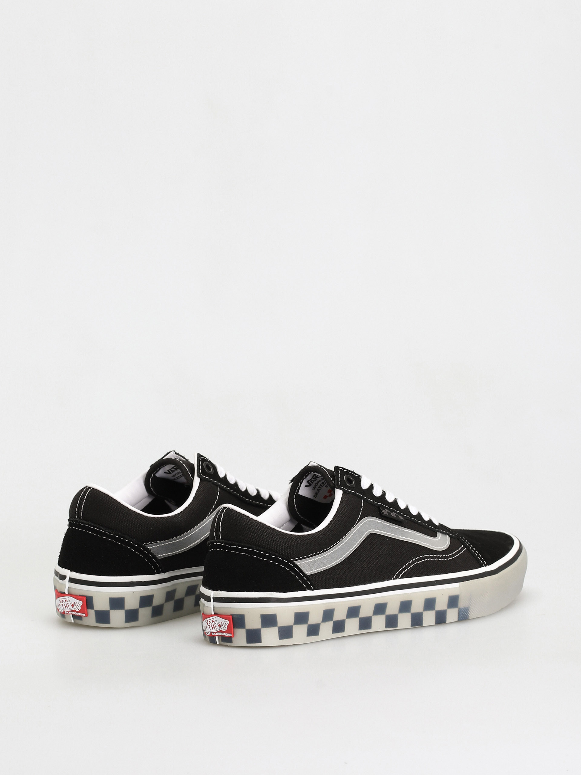 Vans Skate Old Skool Cipők (translucent rubber black/clear)