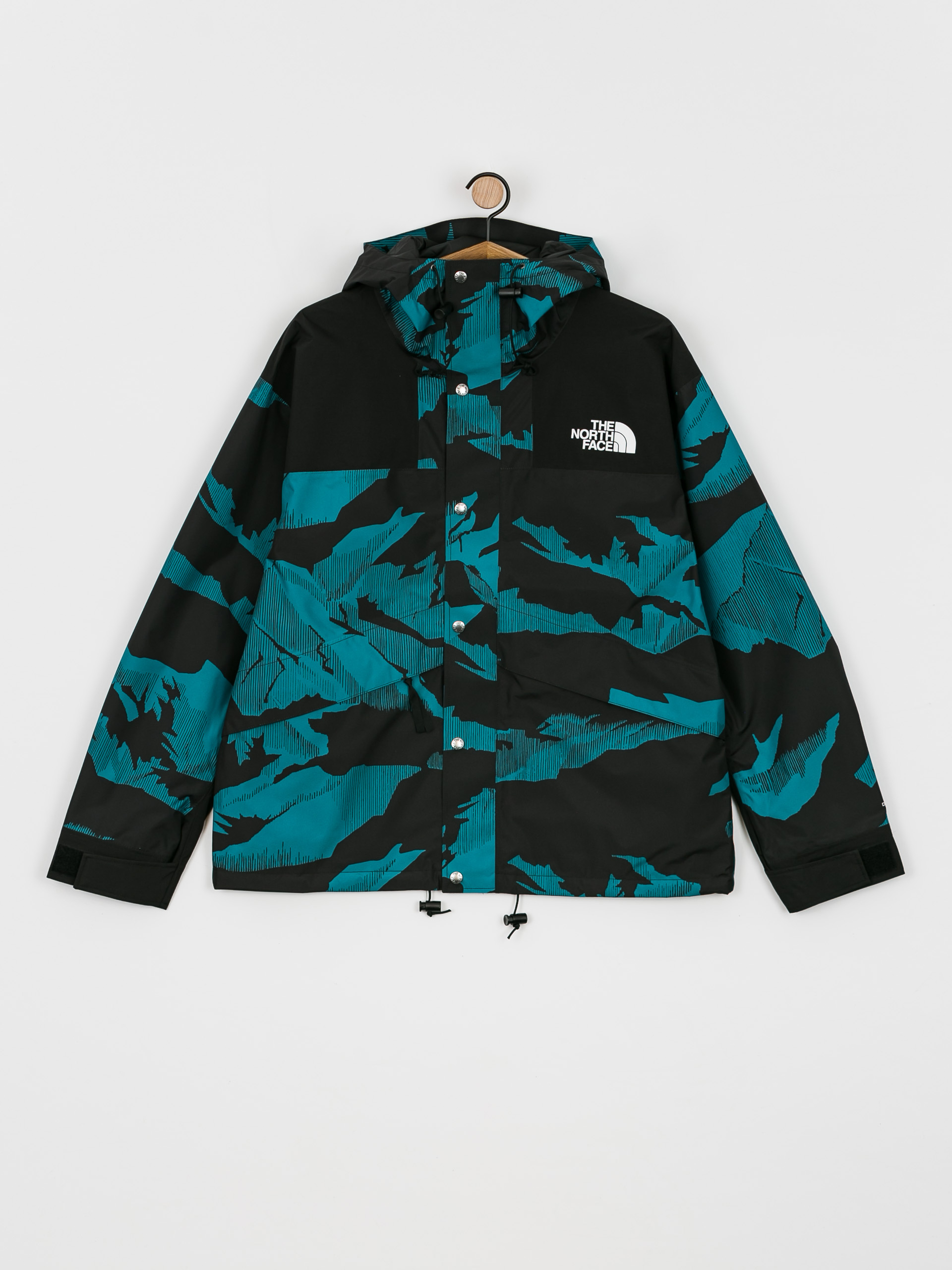 The North Face Printed 86 Retro Mountain Dzseki (harbor blue mountain peak print)