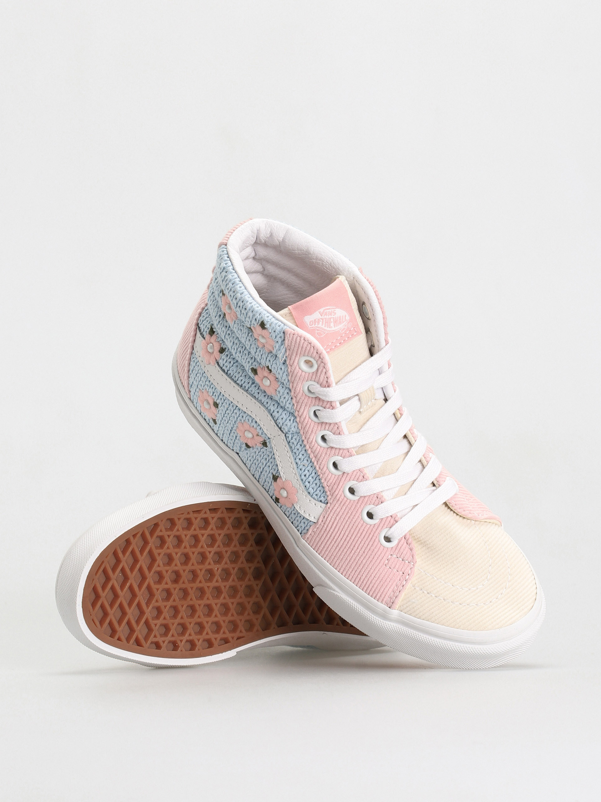 Vans Sk8 Hi Cipők (knitted florals multi)