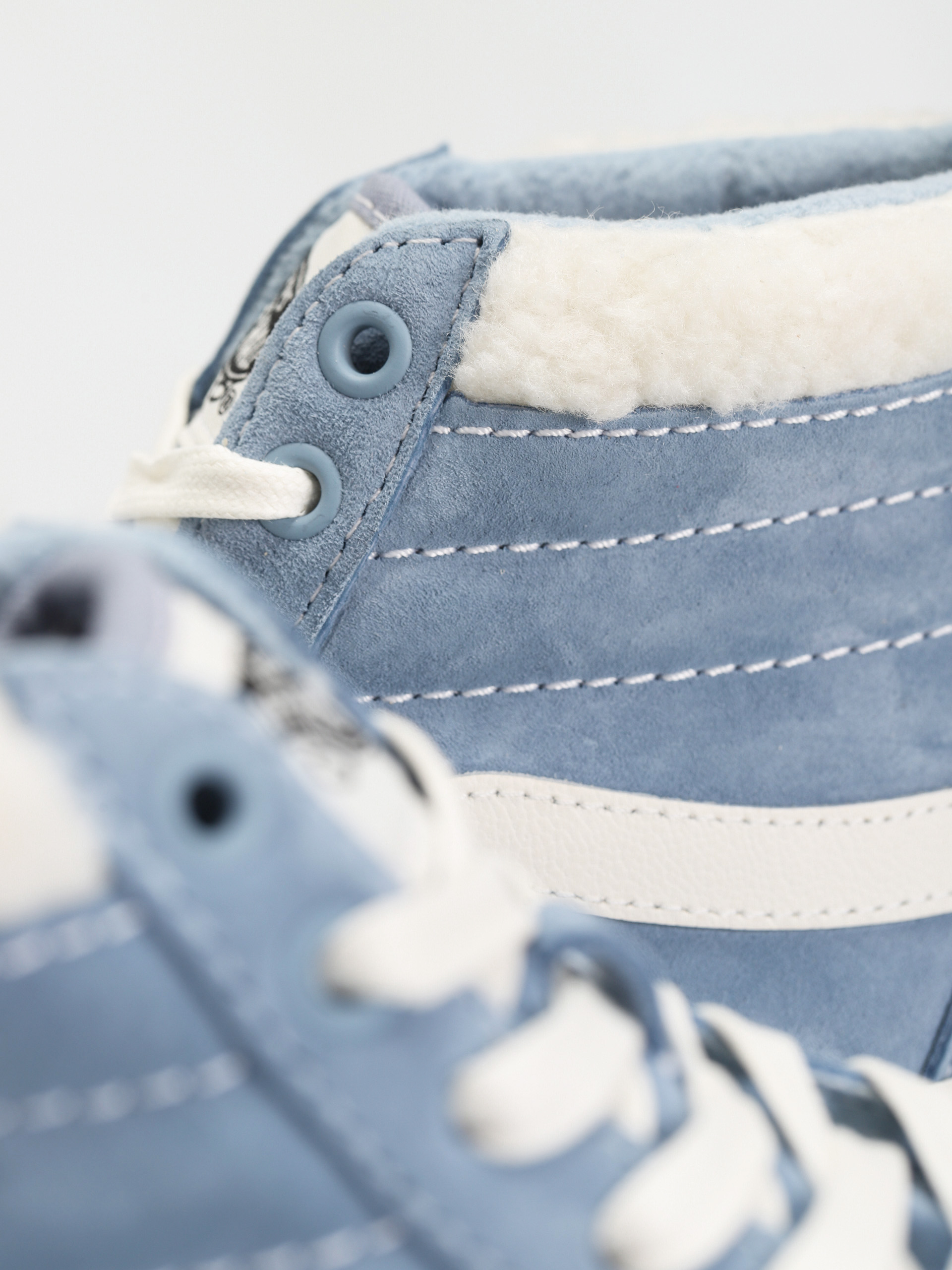 Vans Sk8 Hi MTE 1 Cipők (suede/sherpa ashley blue)