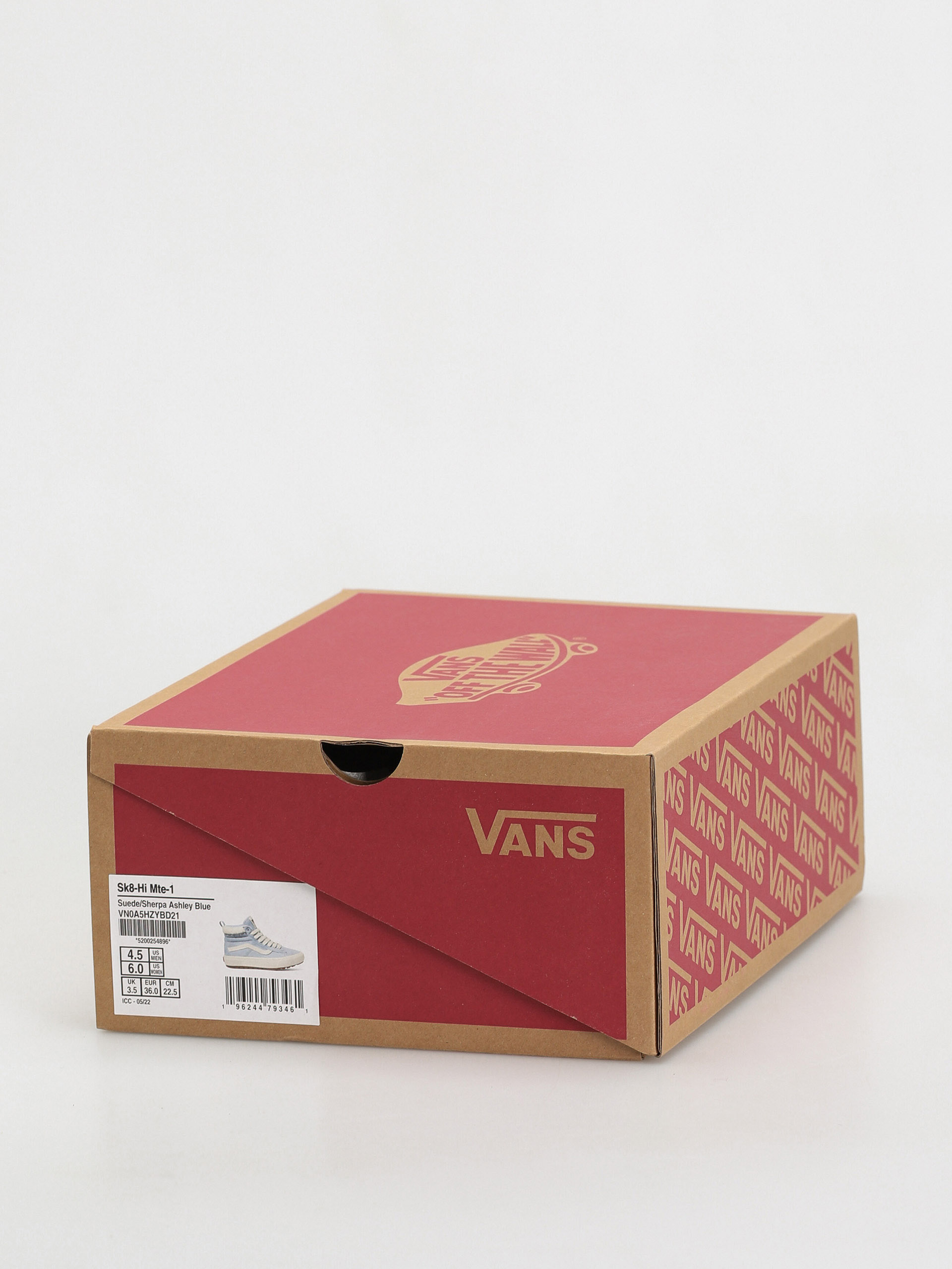 Vans Sk8 Hi MTE 1 Cipők (suede/sherpa ashley blue)