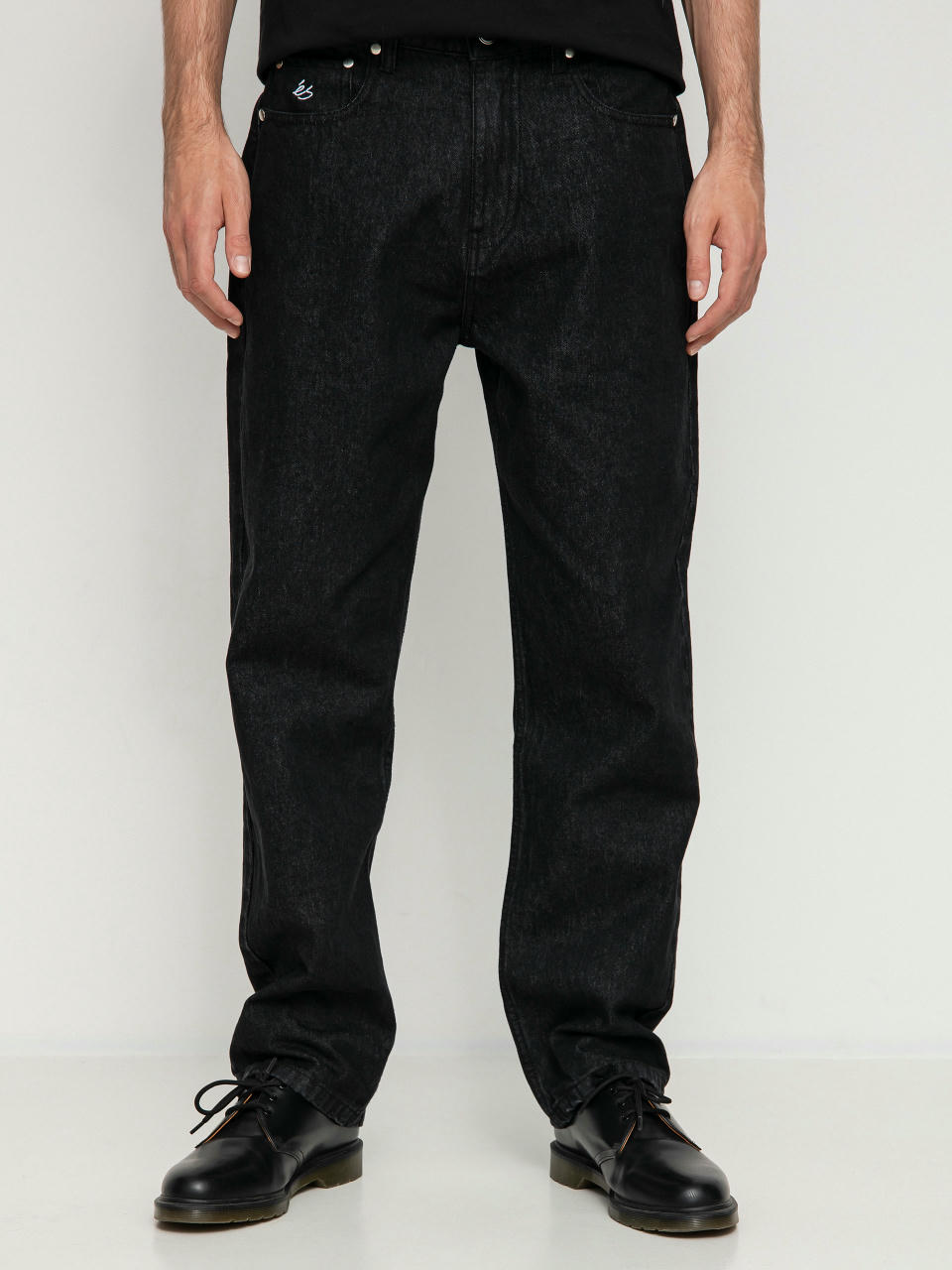 eS Baggy Denim Kisnadrág (black wash)