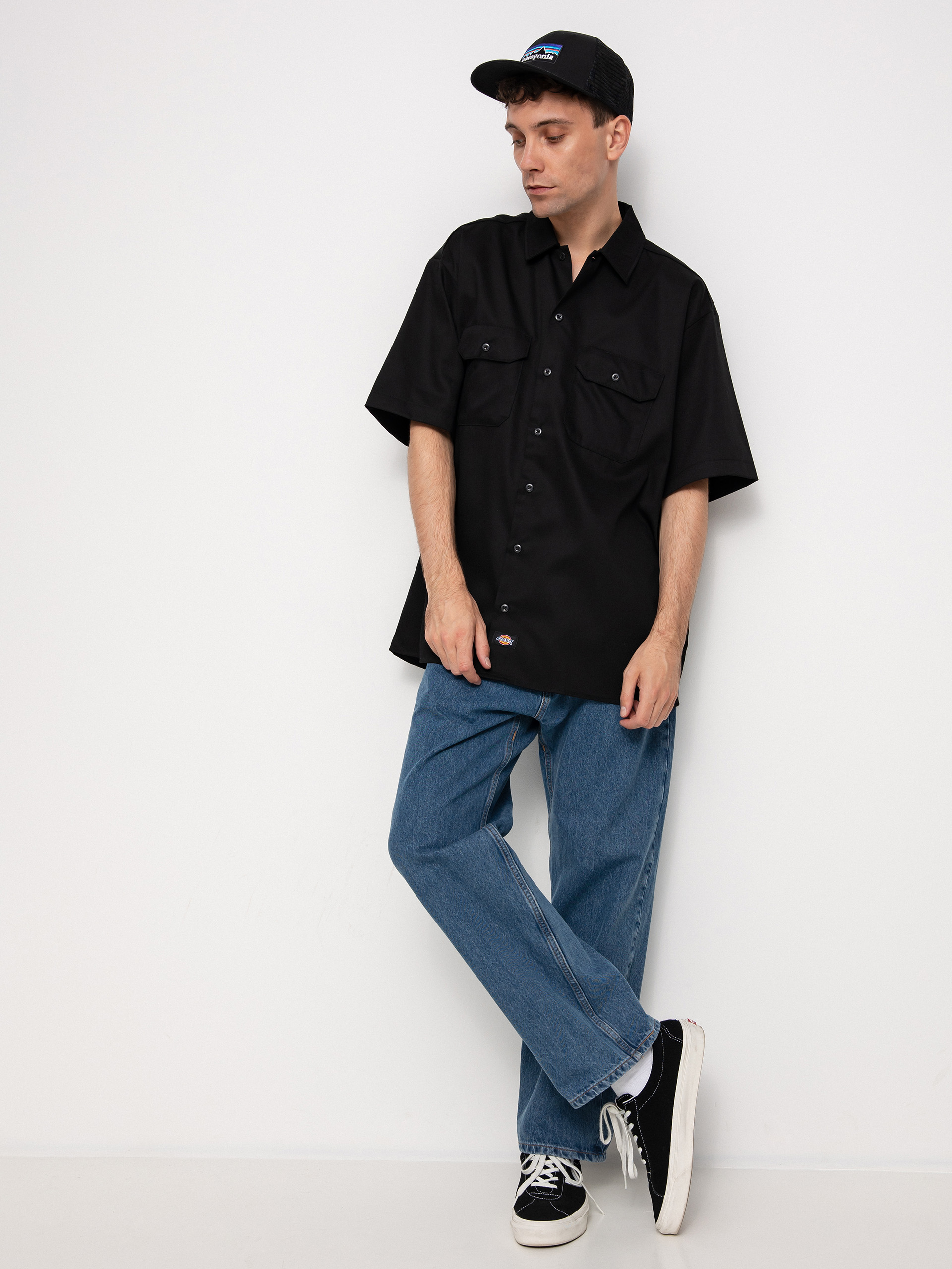 Dickies Work Shirt Ing (black)