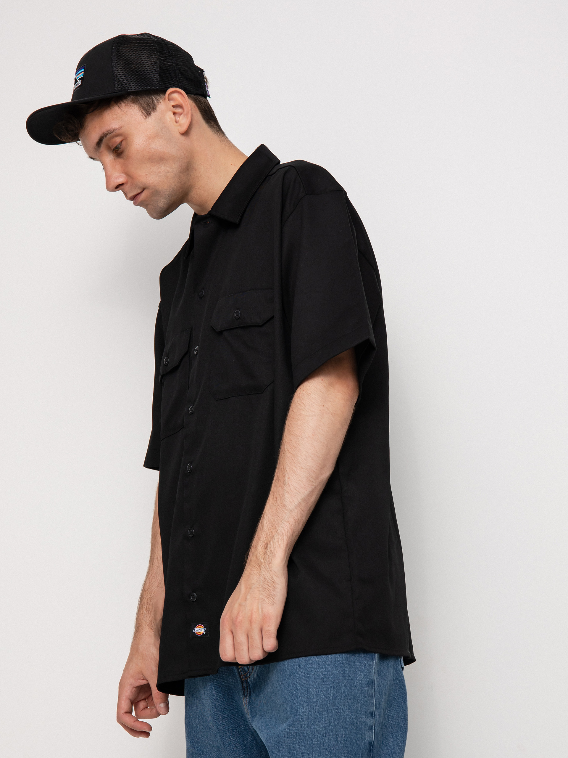 Dickies Work Shirt Ing (black)