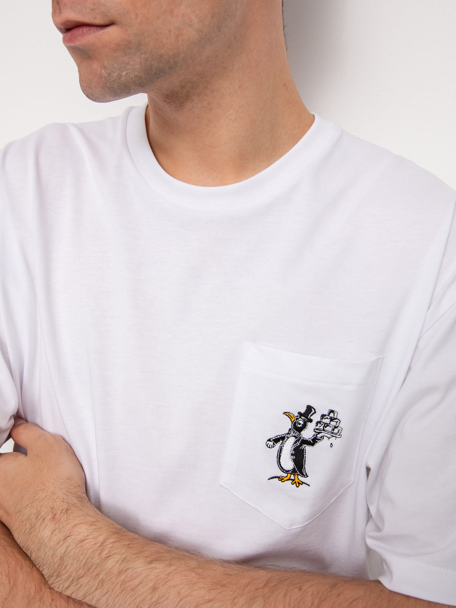 Vans Checkerboard Research Póló (checkerboard research white)