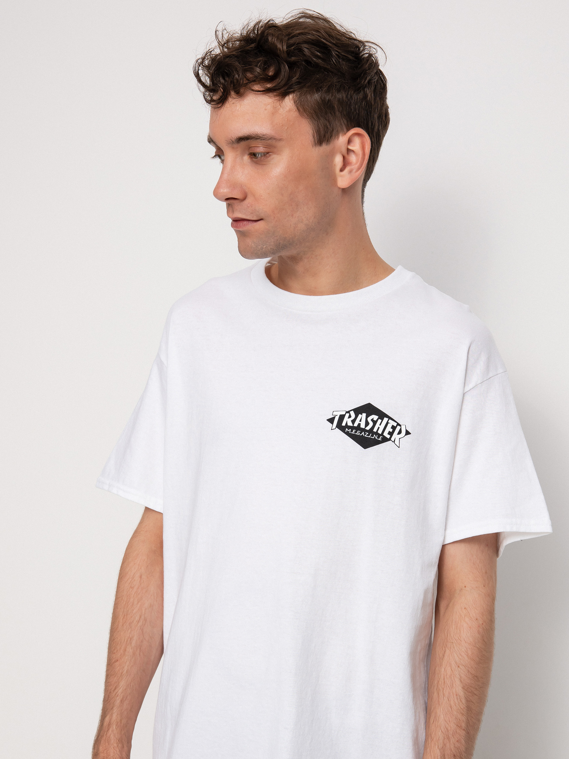 Thrasher Hurricane póló (white)