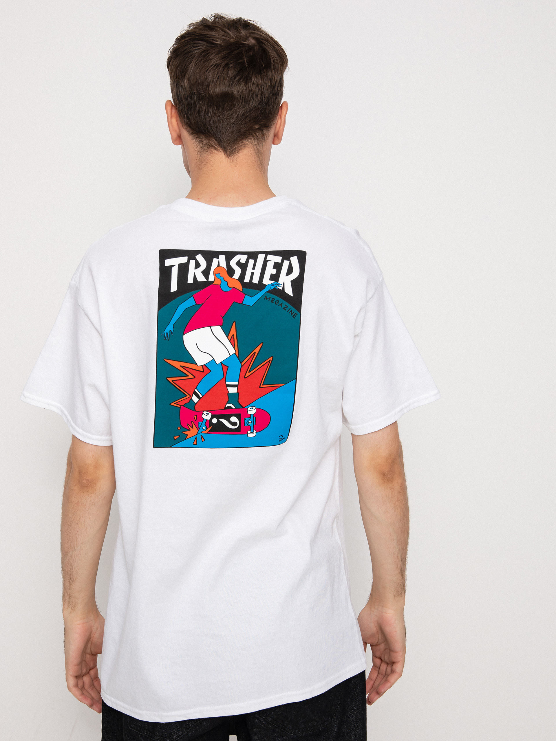 Thrasher Hurricane póló (white)