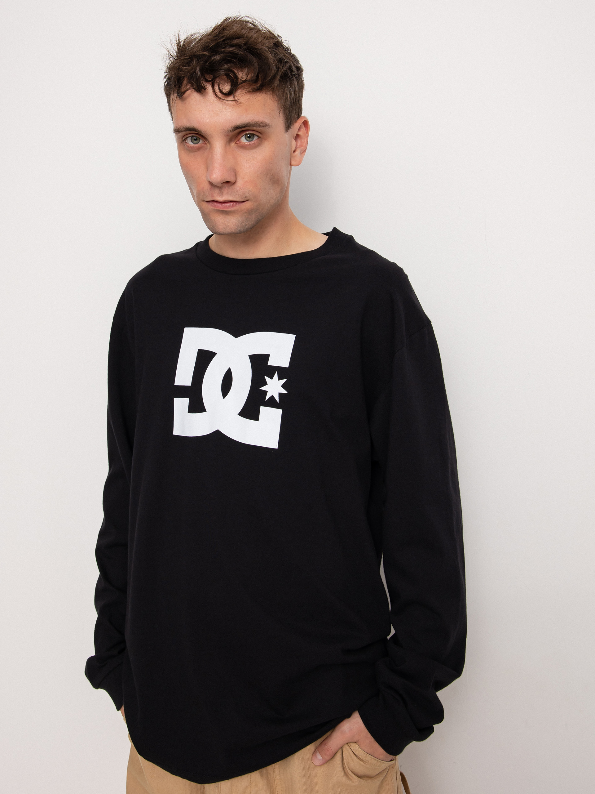 DC Star Hosszú ujjú felső (black)