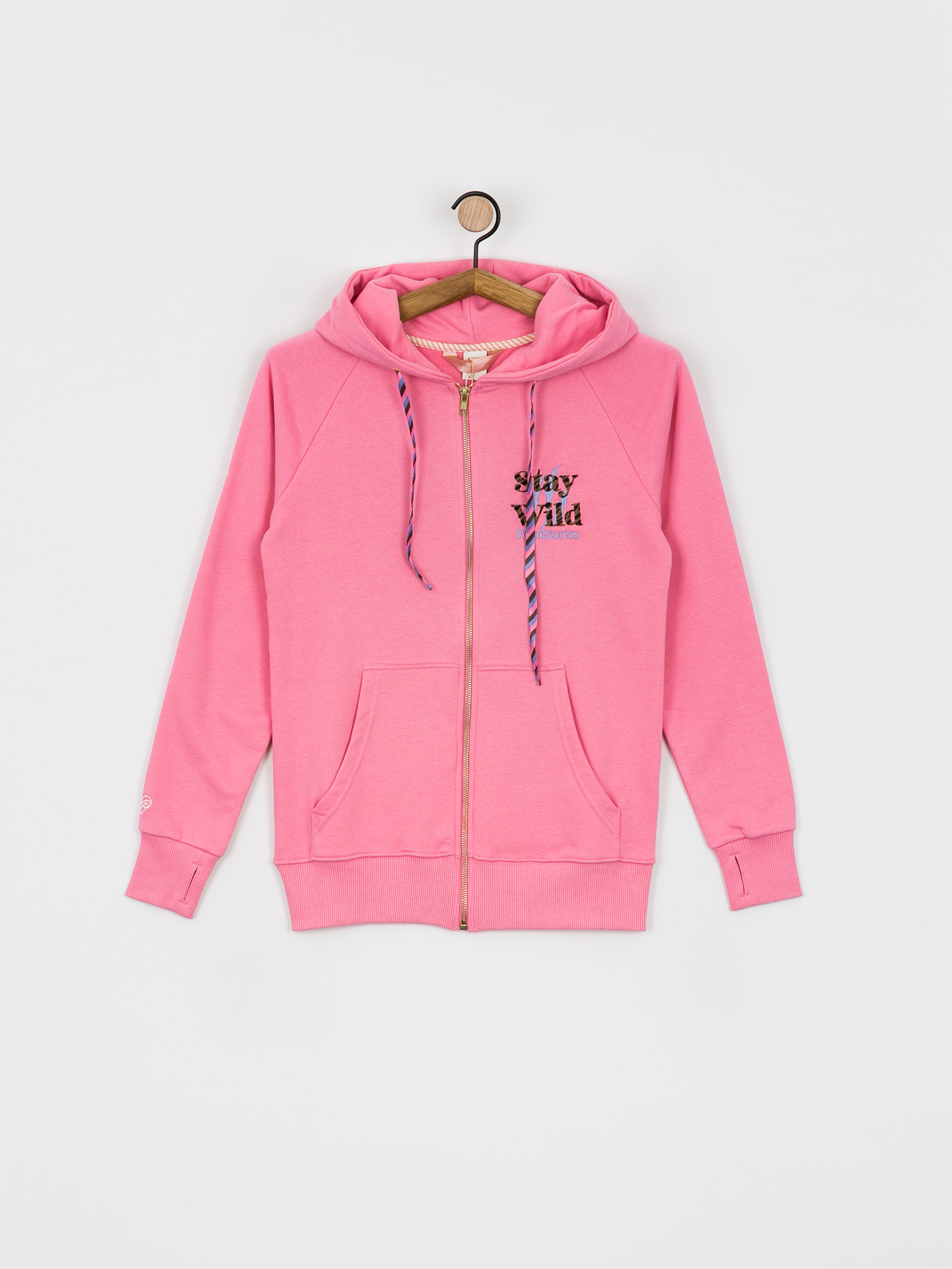 Femi Stories Andel ZHD Kapucnis pulóver Wmn (pnk)