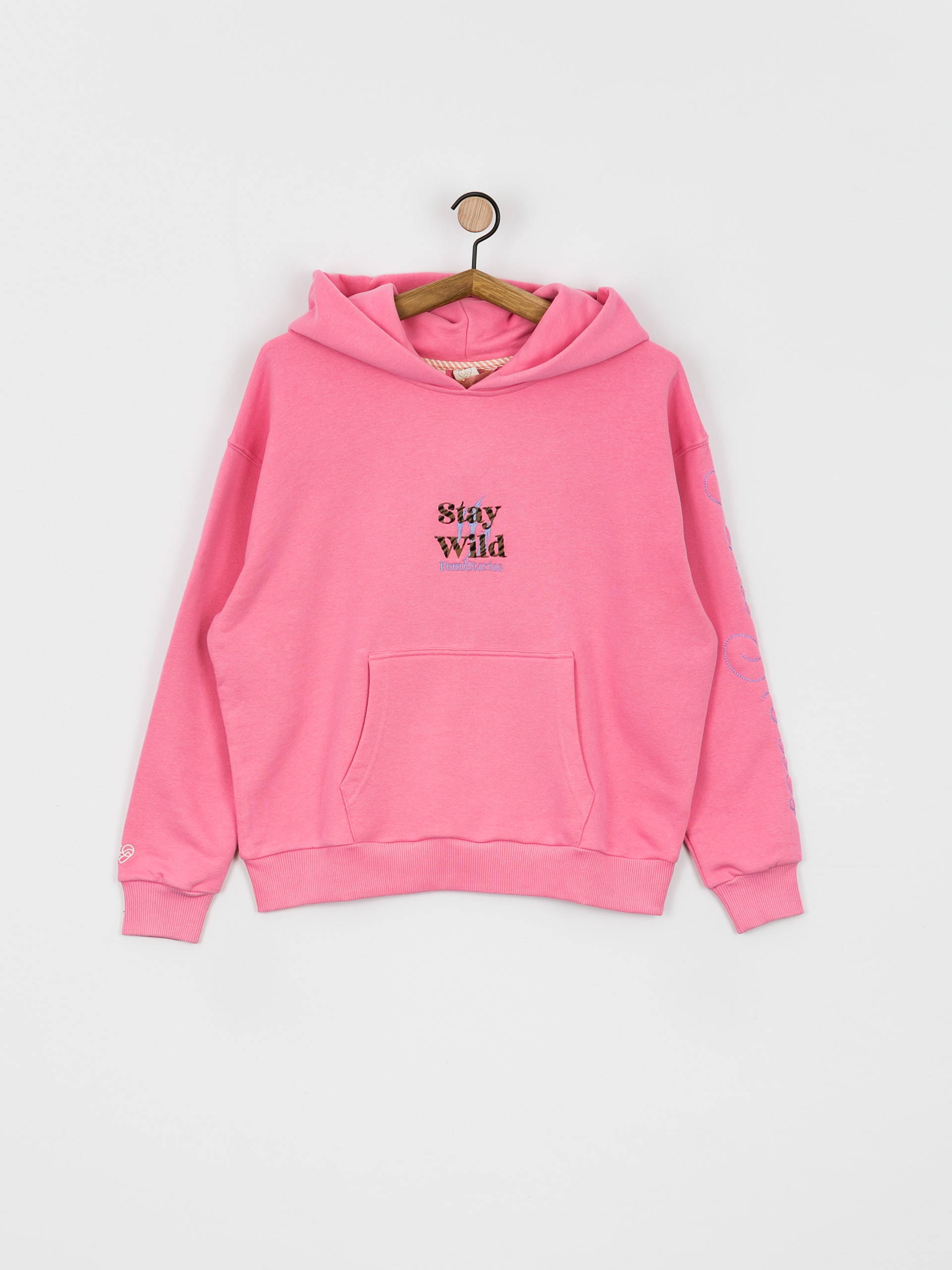 Femi Stories Aurena HD Kapucnis pulóver Wmn (pnk)