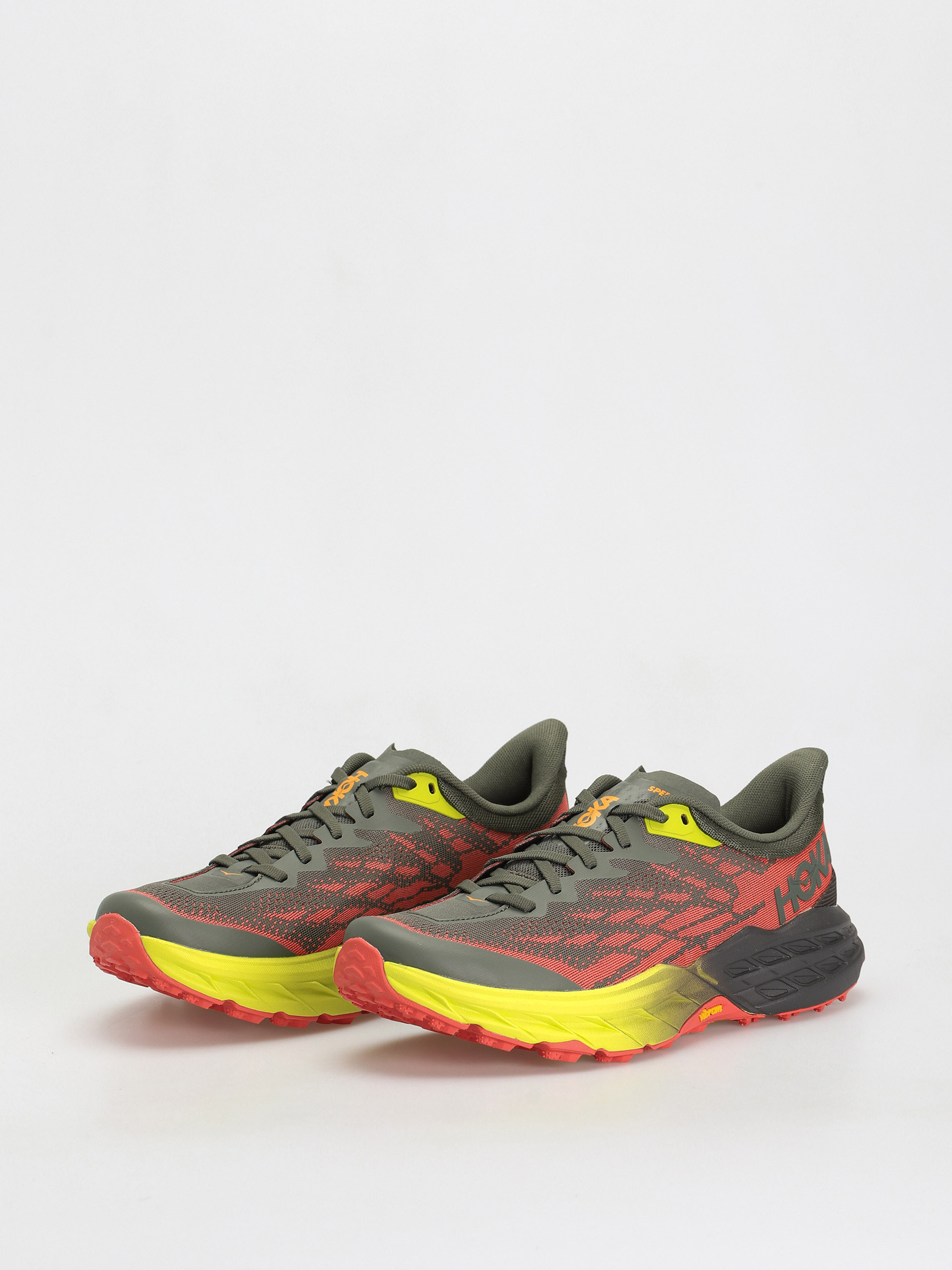 Hoka Speedgoat 5 Cipők (thyme/fiesta)