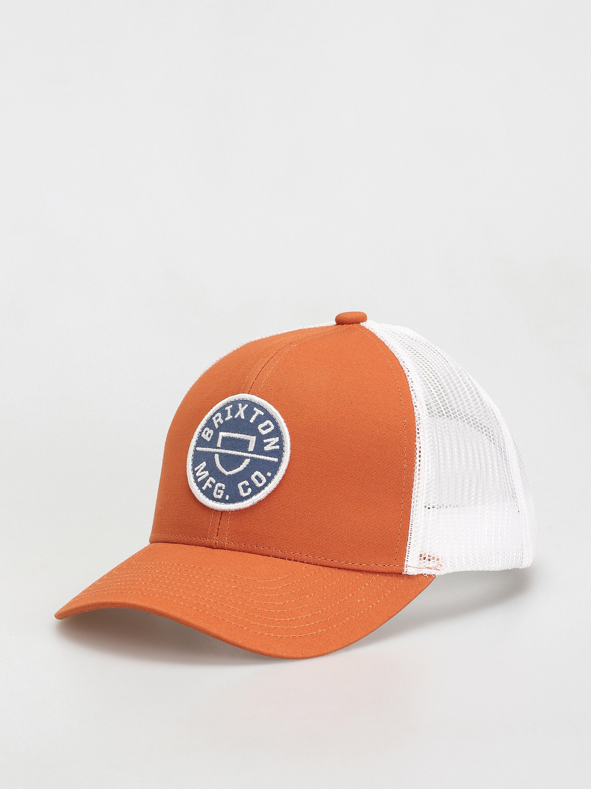 Brixton Crest X Mp Mesh Cap Baseball sapka (burnt orange/white)