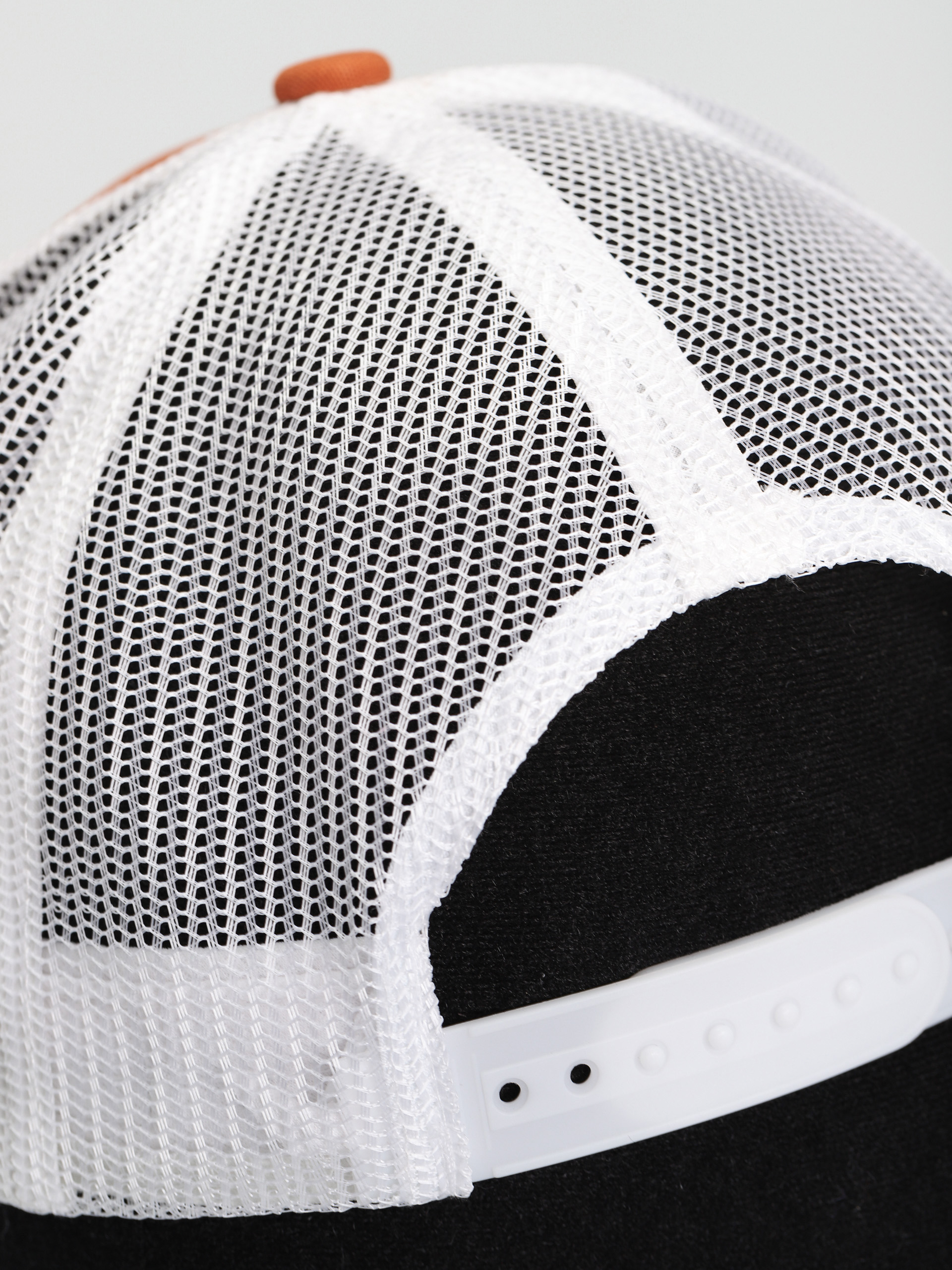 Brixton Crest X Mp Mesh Cap Baseball sapka (burnt orange/white)