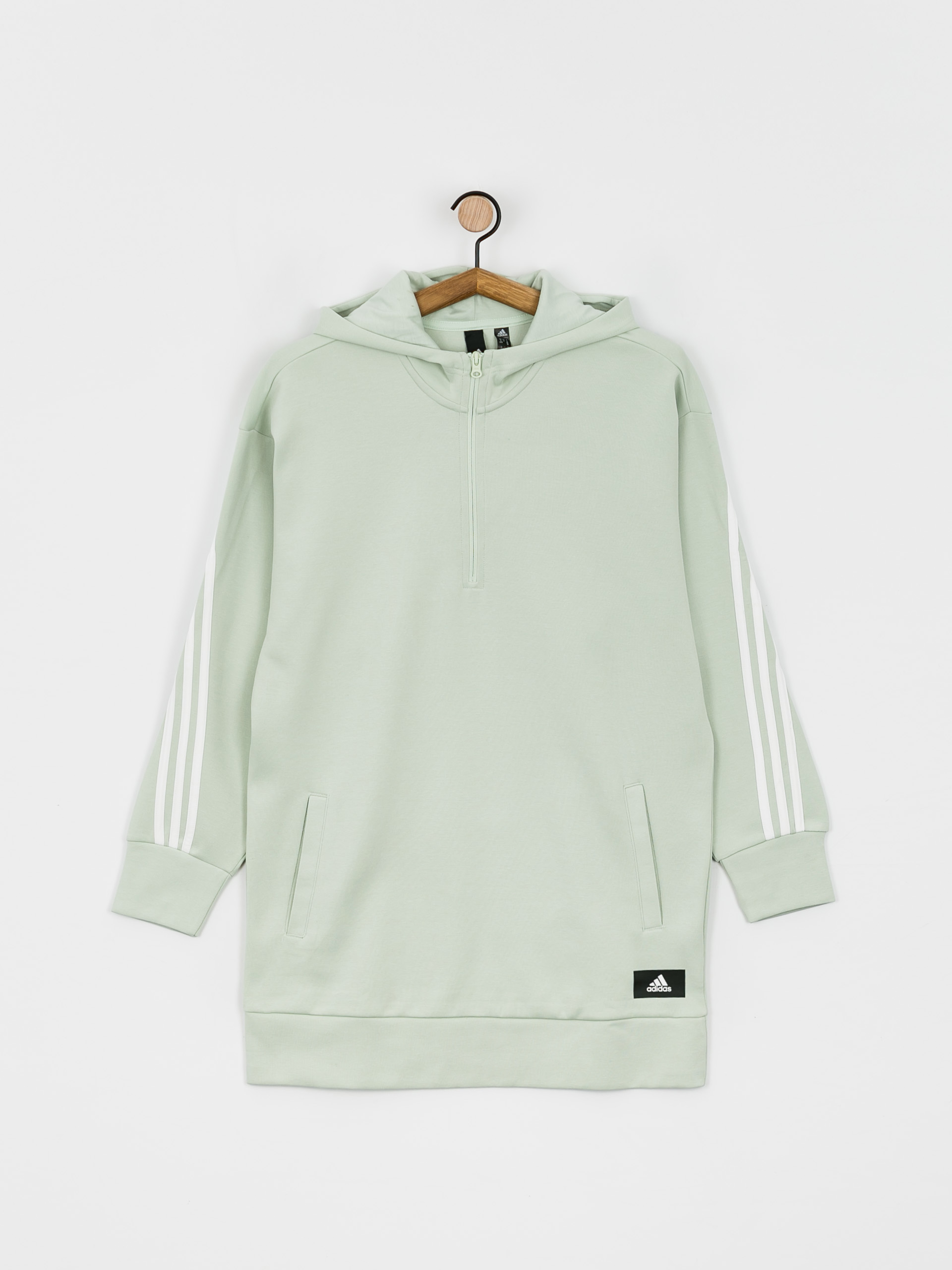 adidas Originals Fi 3S Long HD Kapucnis pulóver Wmn (lingrn)
