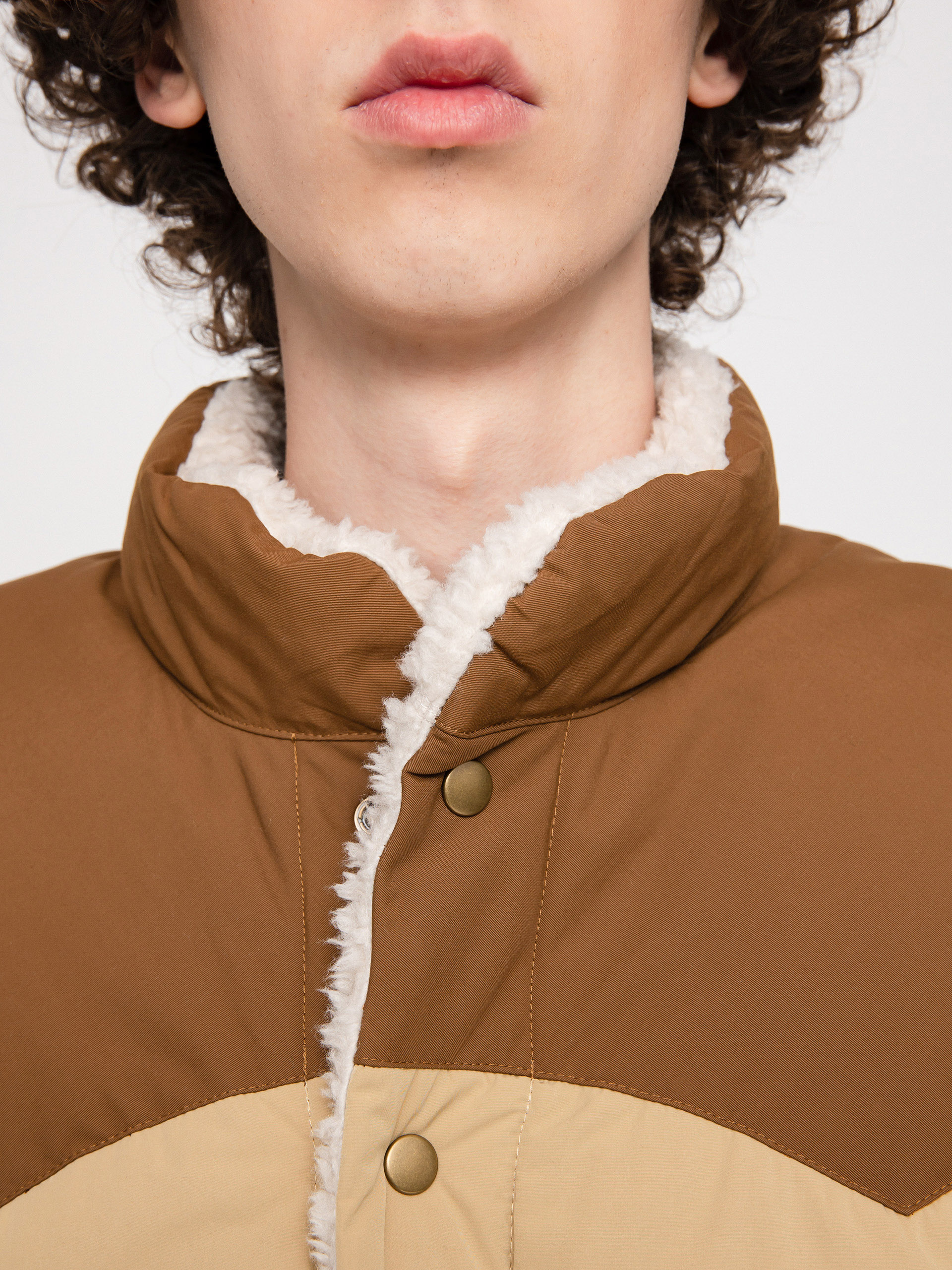 Patagonia Reversible Bivy Down Mellény (classic tan)