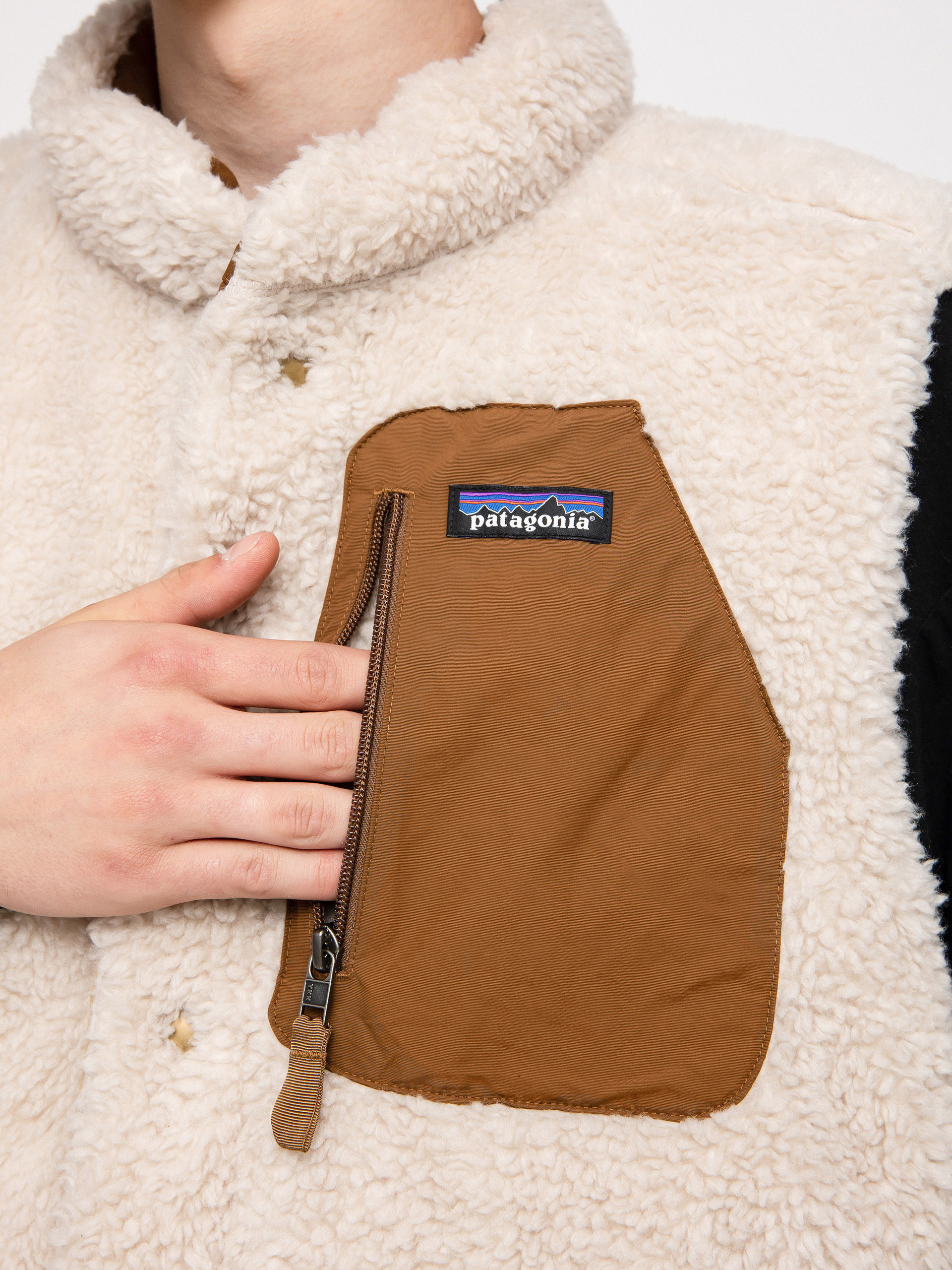 Patagonia Reversible Bivy Down Mellény (classic tan)