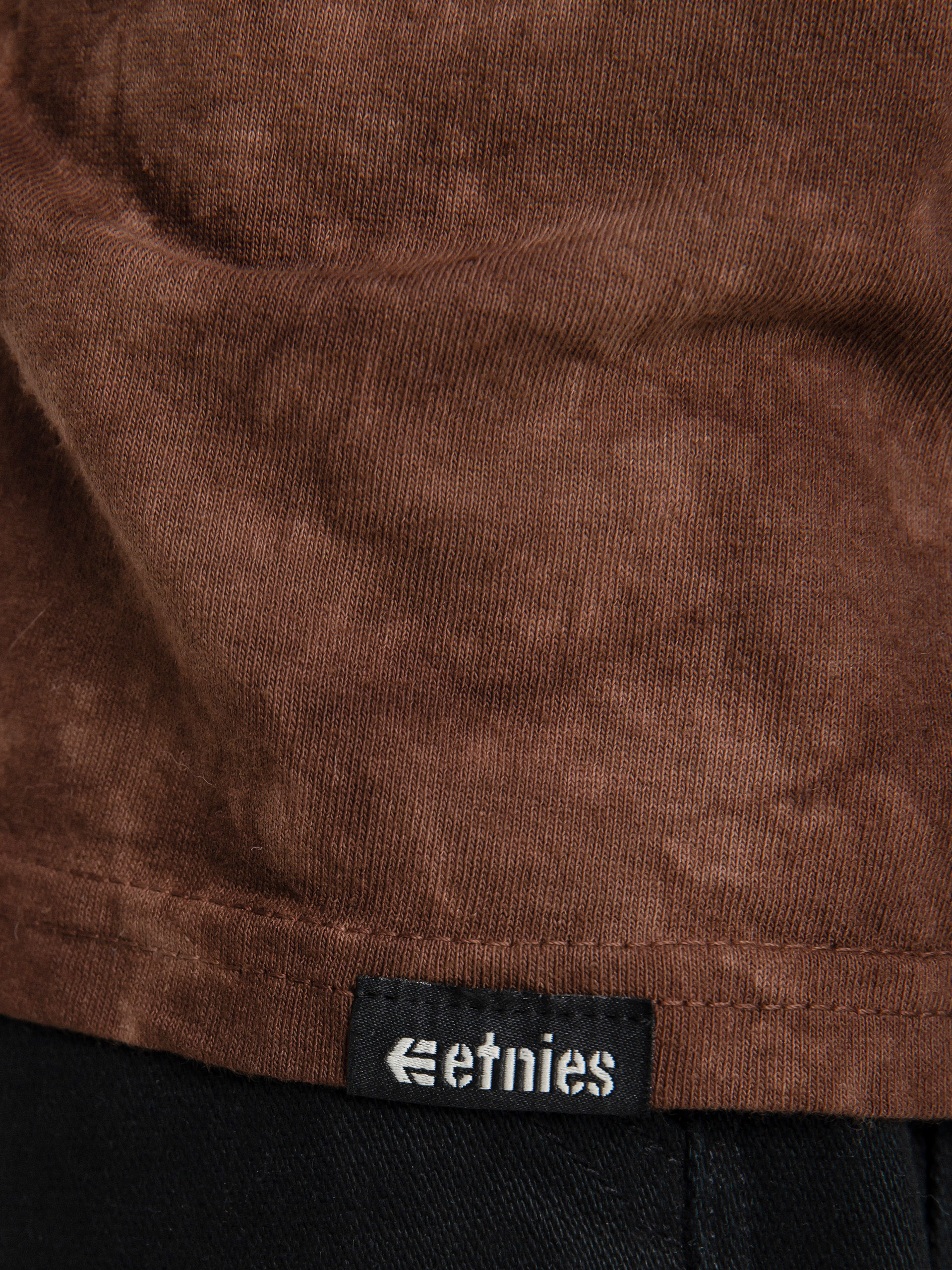 Etnies Icon Wash Póló (black/orange)