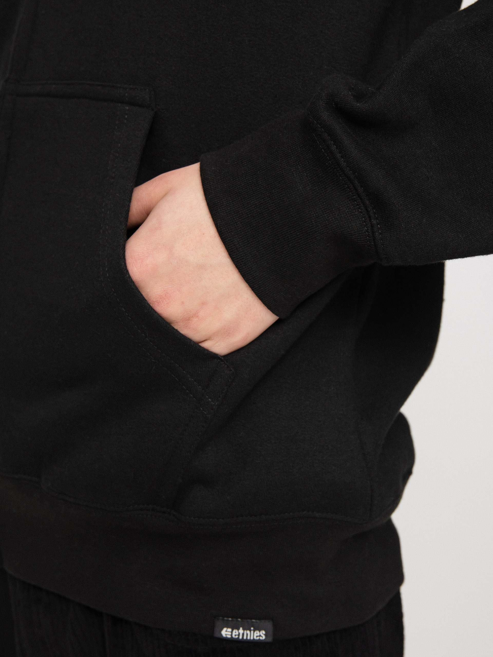 Etnies Since 1986 Zip Kapucnis pulóver (black/white)