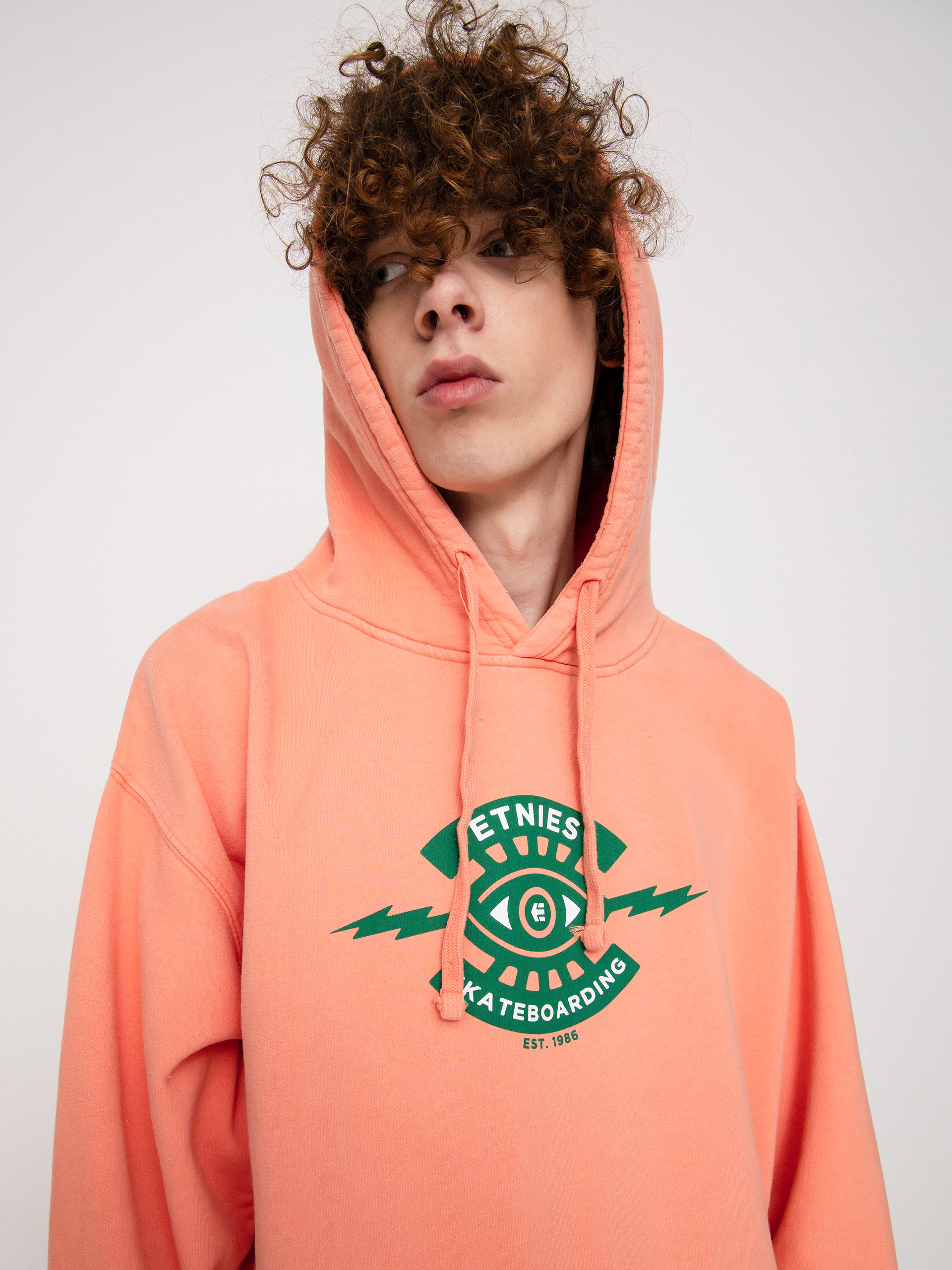 Etnies z kapturem Jw Pulóver (rose)
