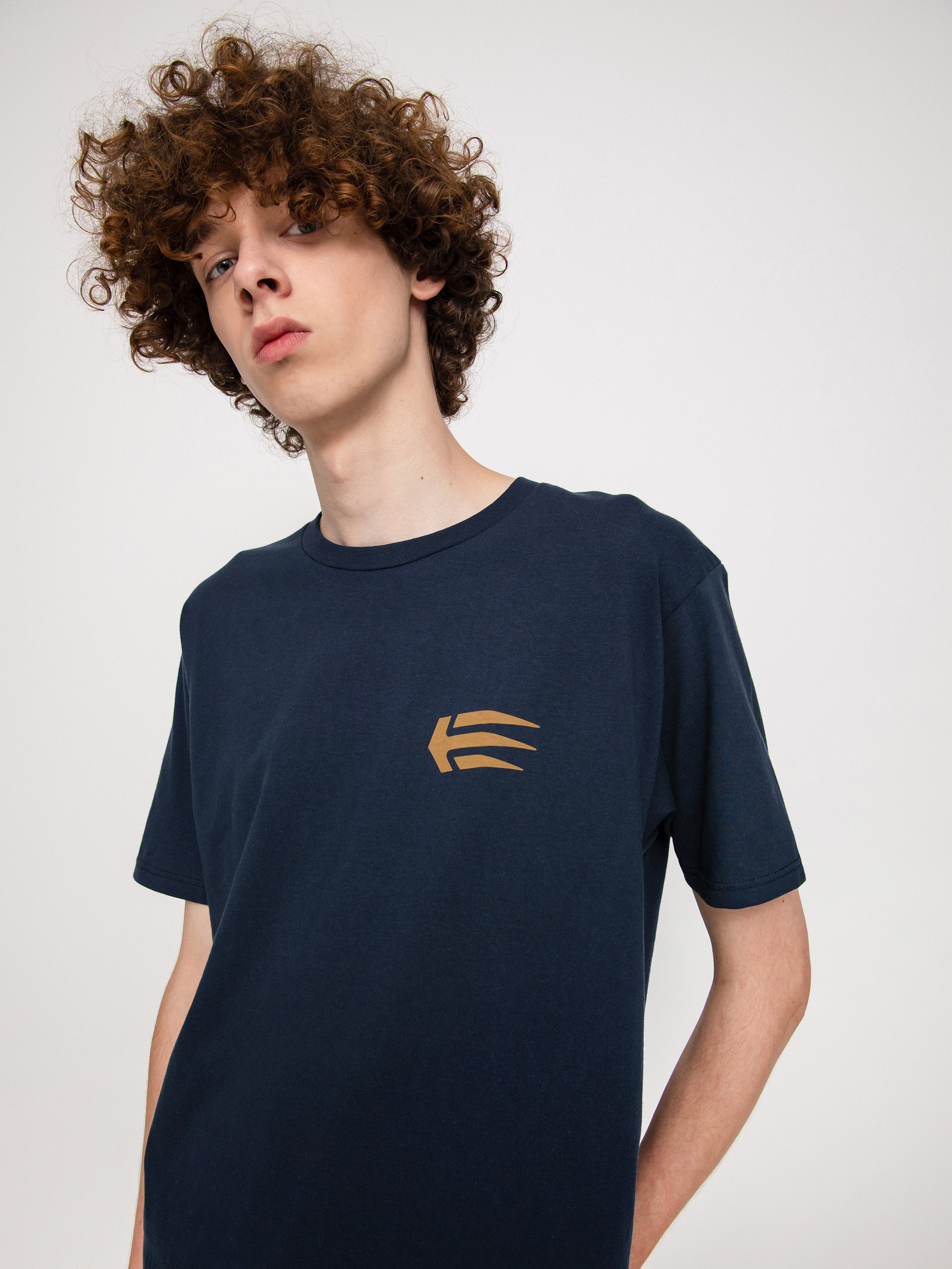 Etnies Joslin Póló (navy/gold)