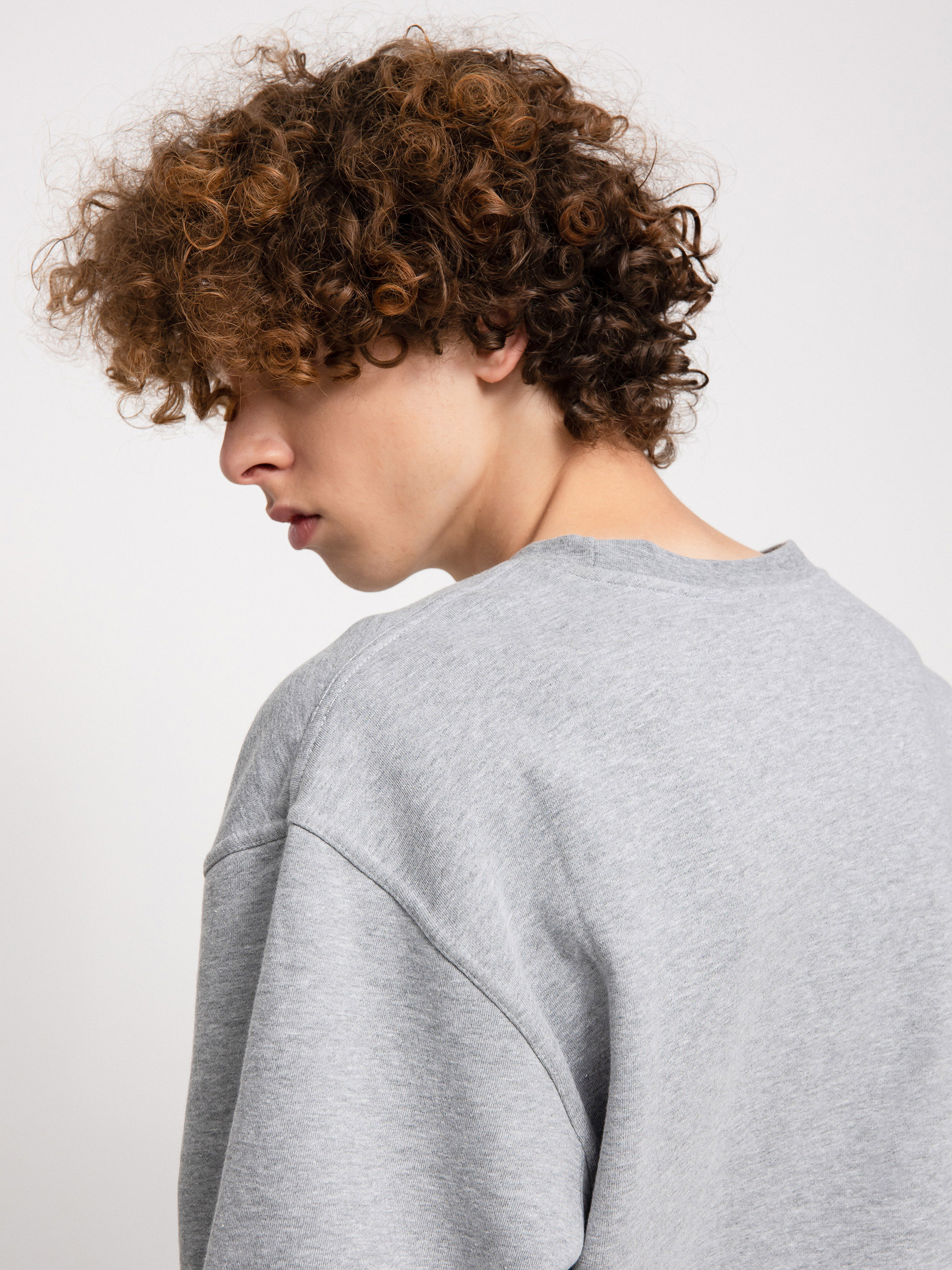 Etnies Icon Crew Pulóver (grey/yellow)