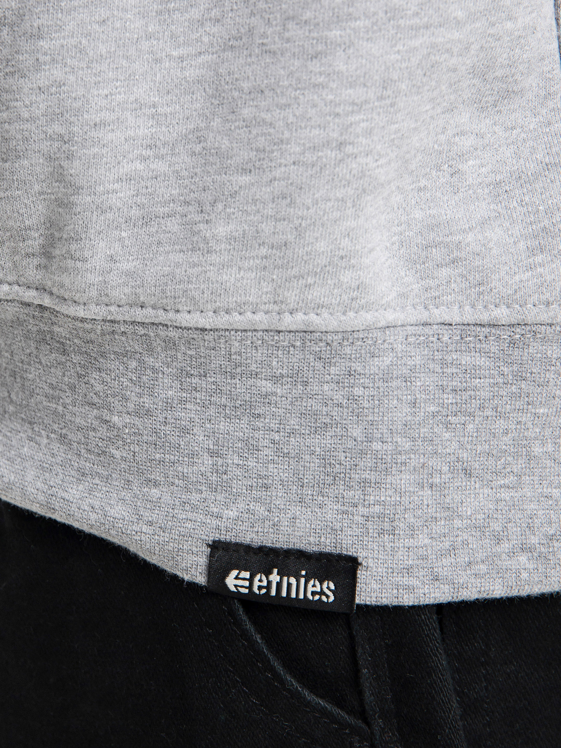 Etnies Icon Crew Pulóver (grey/yellow)