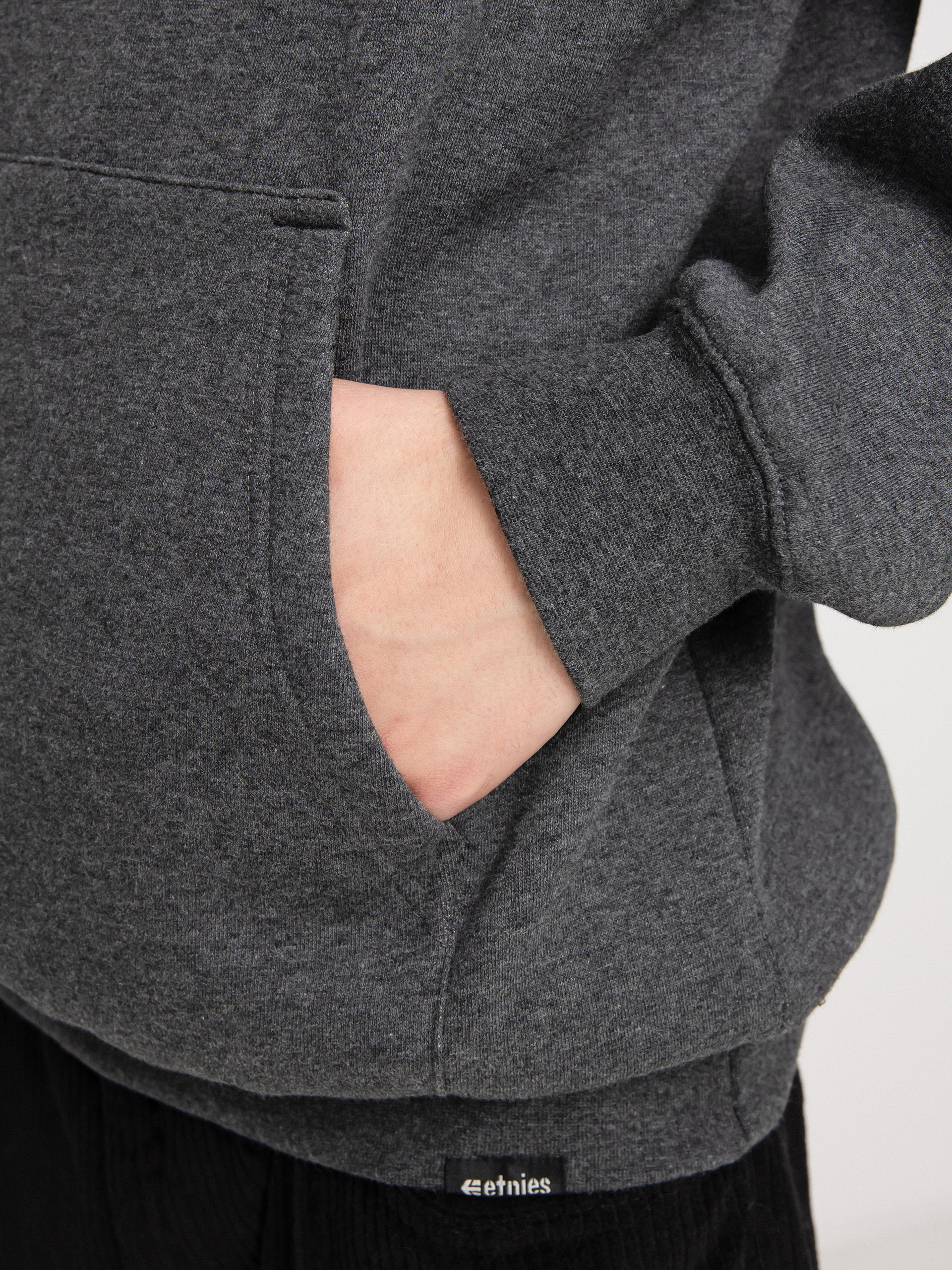 Etnies Joslin HD Kapucnis pulóver (grey/red)