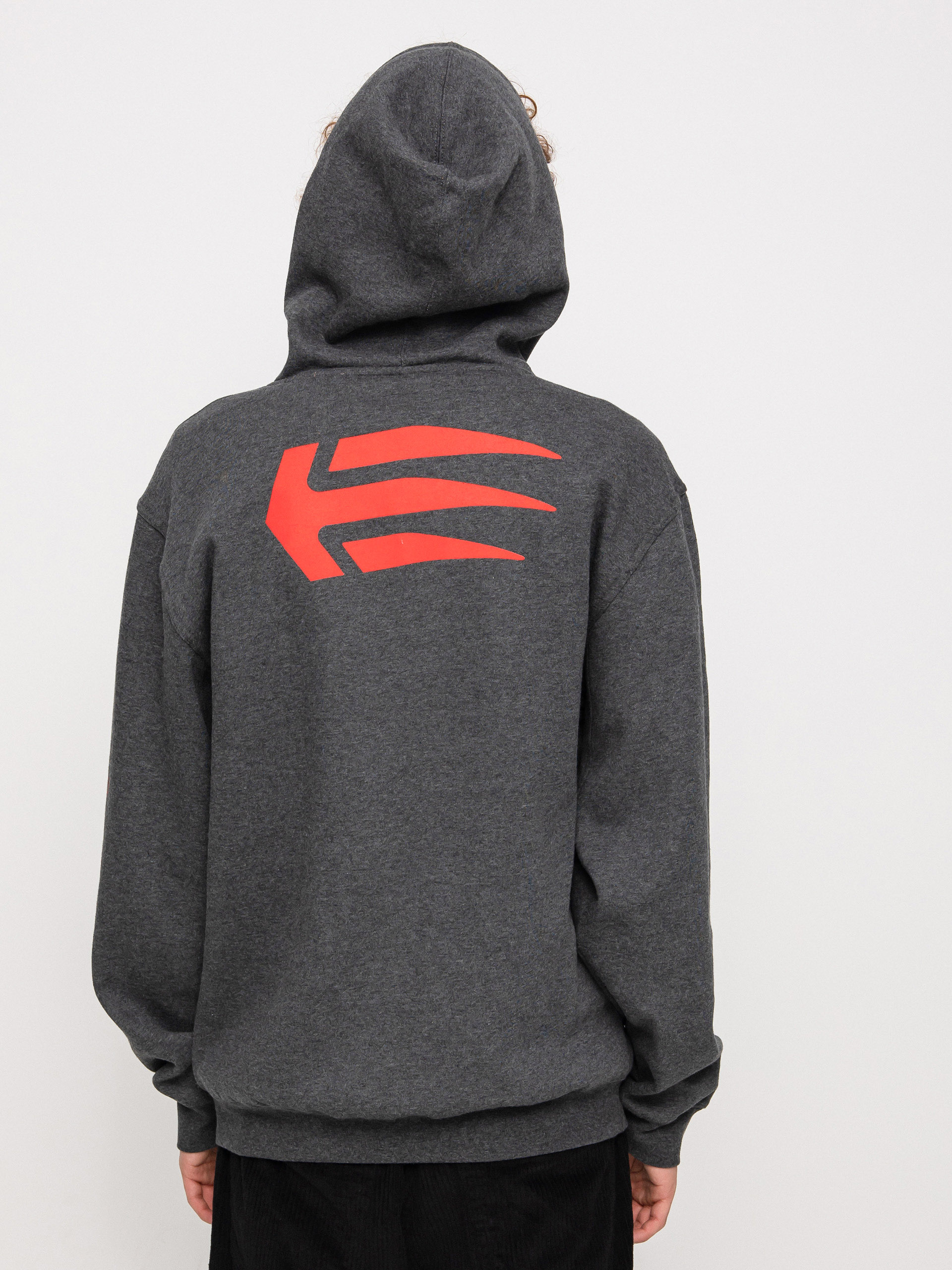 Etnies Joslin HD Kapucnis pulóver (grey/red)