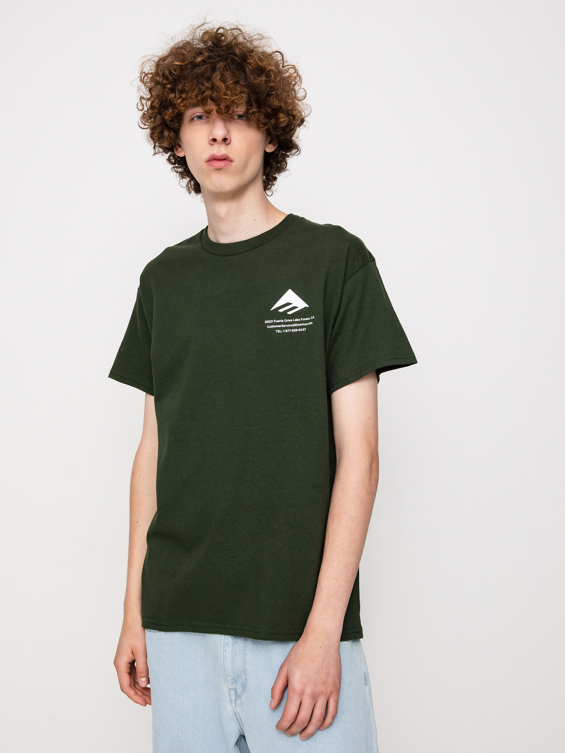 Emerica Logo Lockup Ujjatlan felső (forrest)