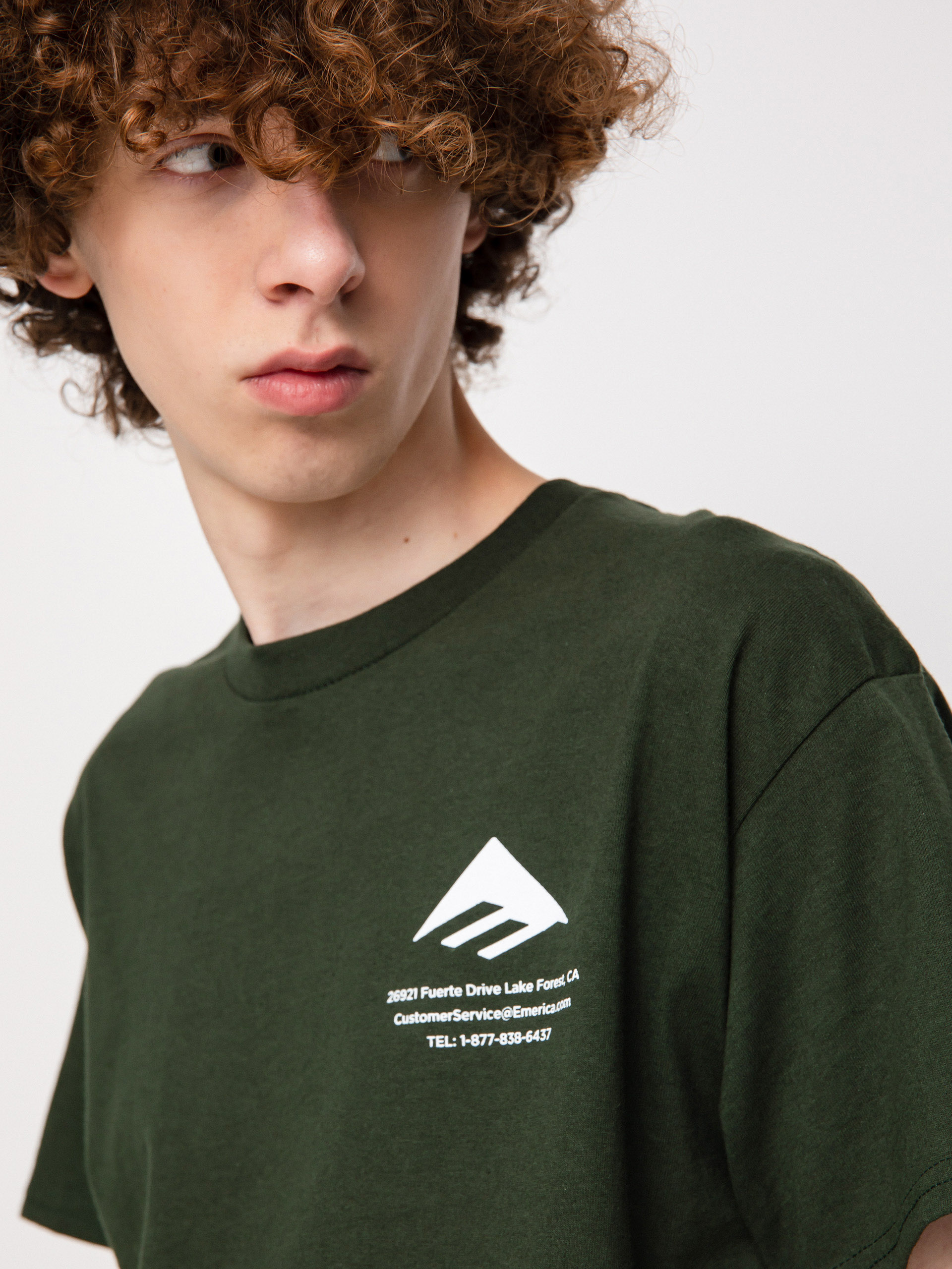 Emerica Logo Lockup Ujjatlan felső (forrest)