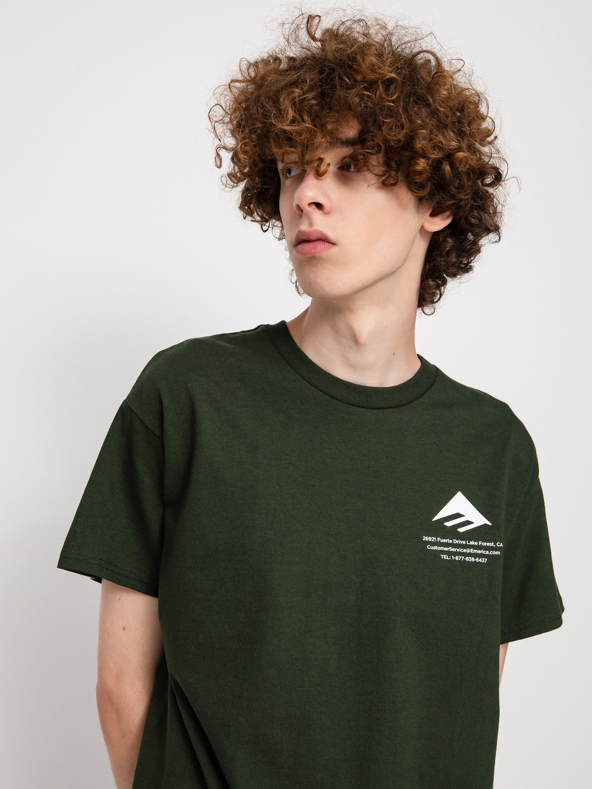 Emerica Logo Lockup Ujjatlan felső (forrest)