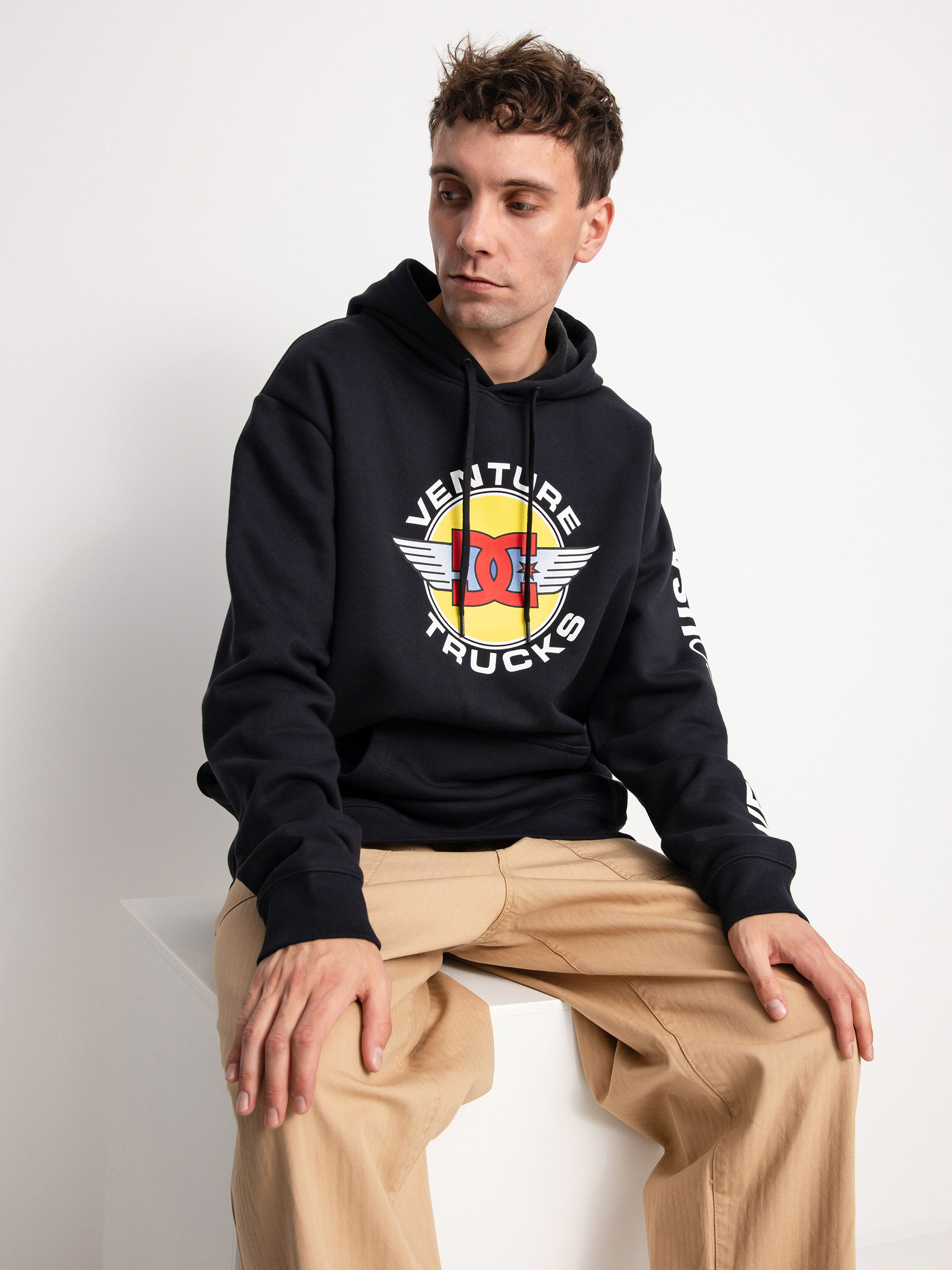 DC X Venture Cousa HD Kapucnis pulóver (black)