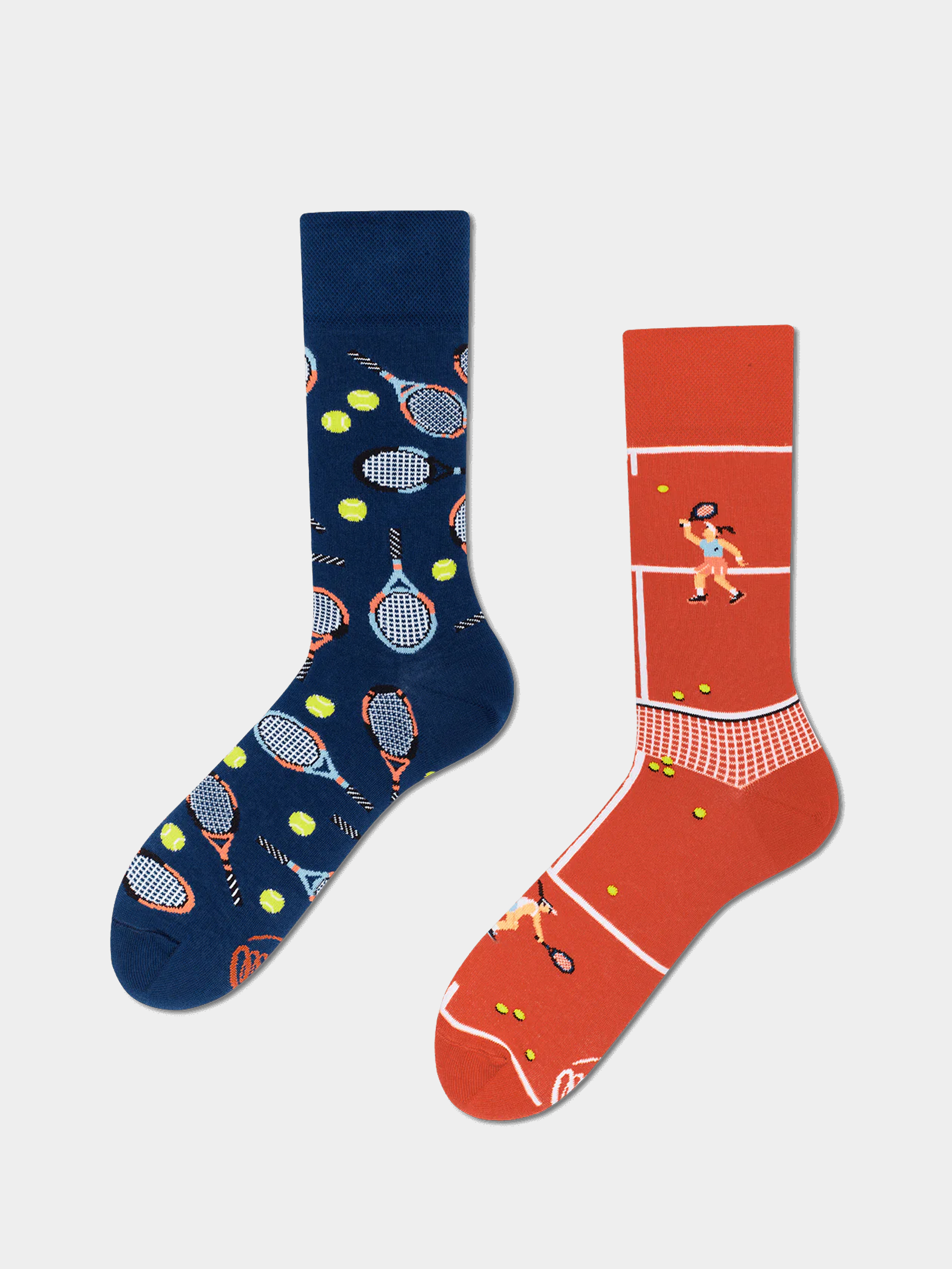 Many Mornings Grand Slam Zokni (navy/brick)