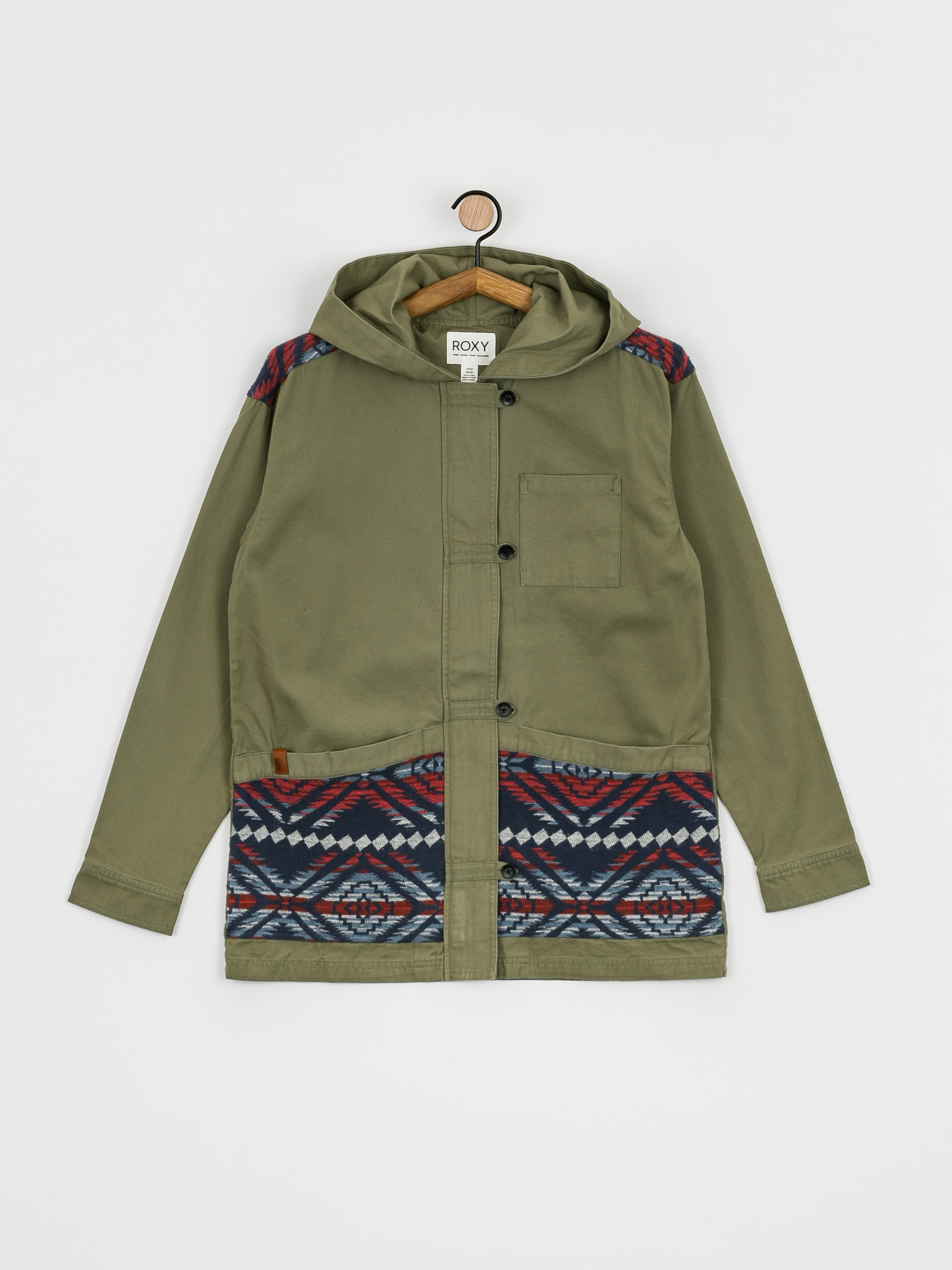 Roxy Caught Inside Dzseki Wmn (deep lichen green)