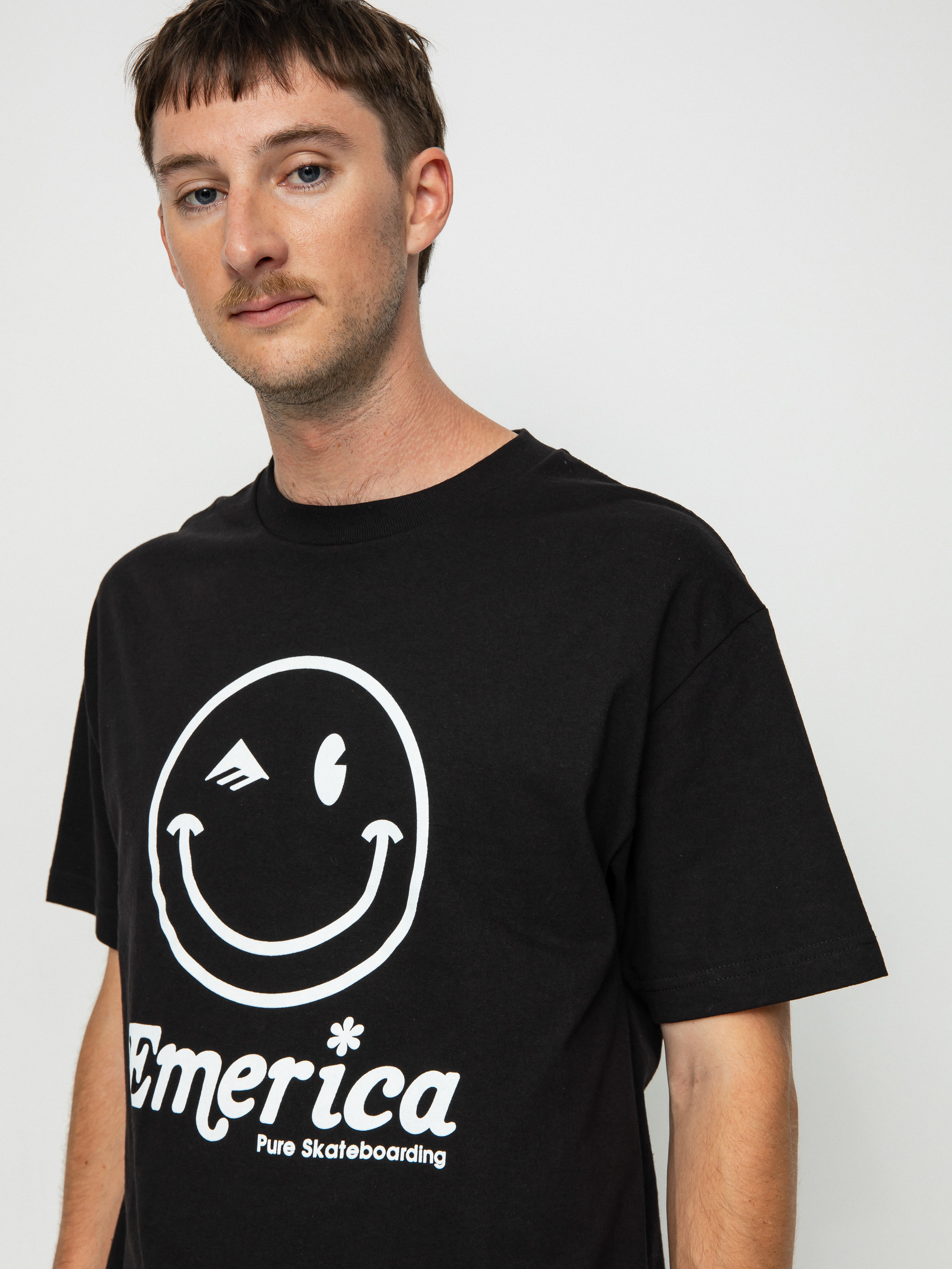 Emerica Happy Face Ujjatlan felső (black)