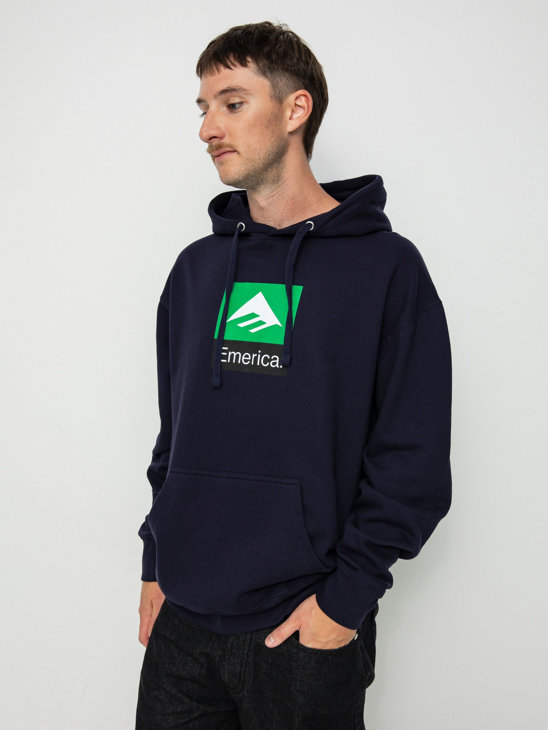 Emerica Classic Combo HD Kapucnis pulóver (dark blue)